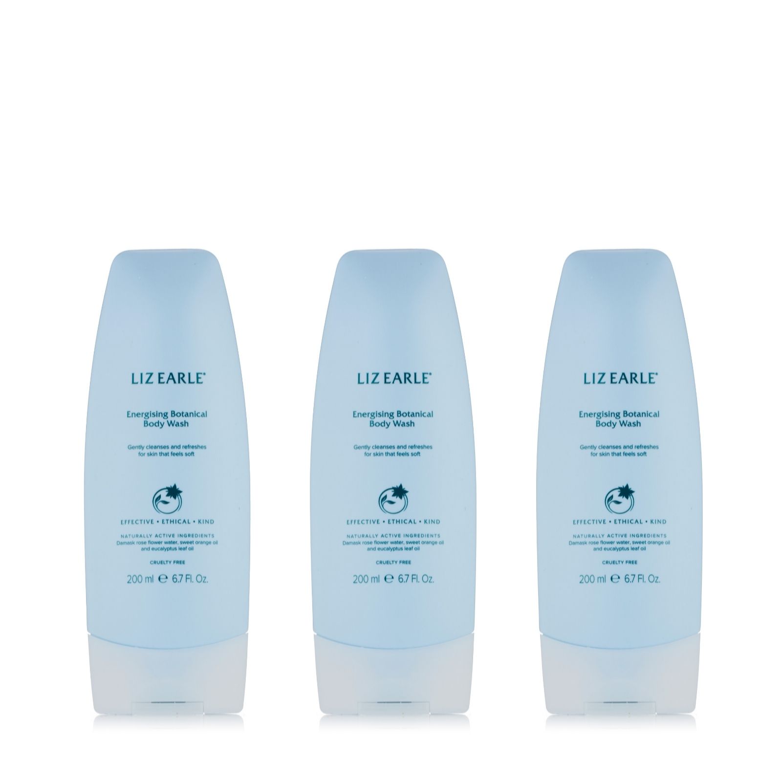 Liz Earle Energising Body Wash Trio 200ml