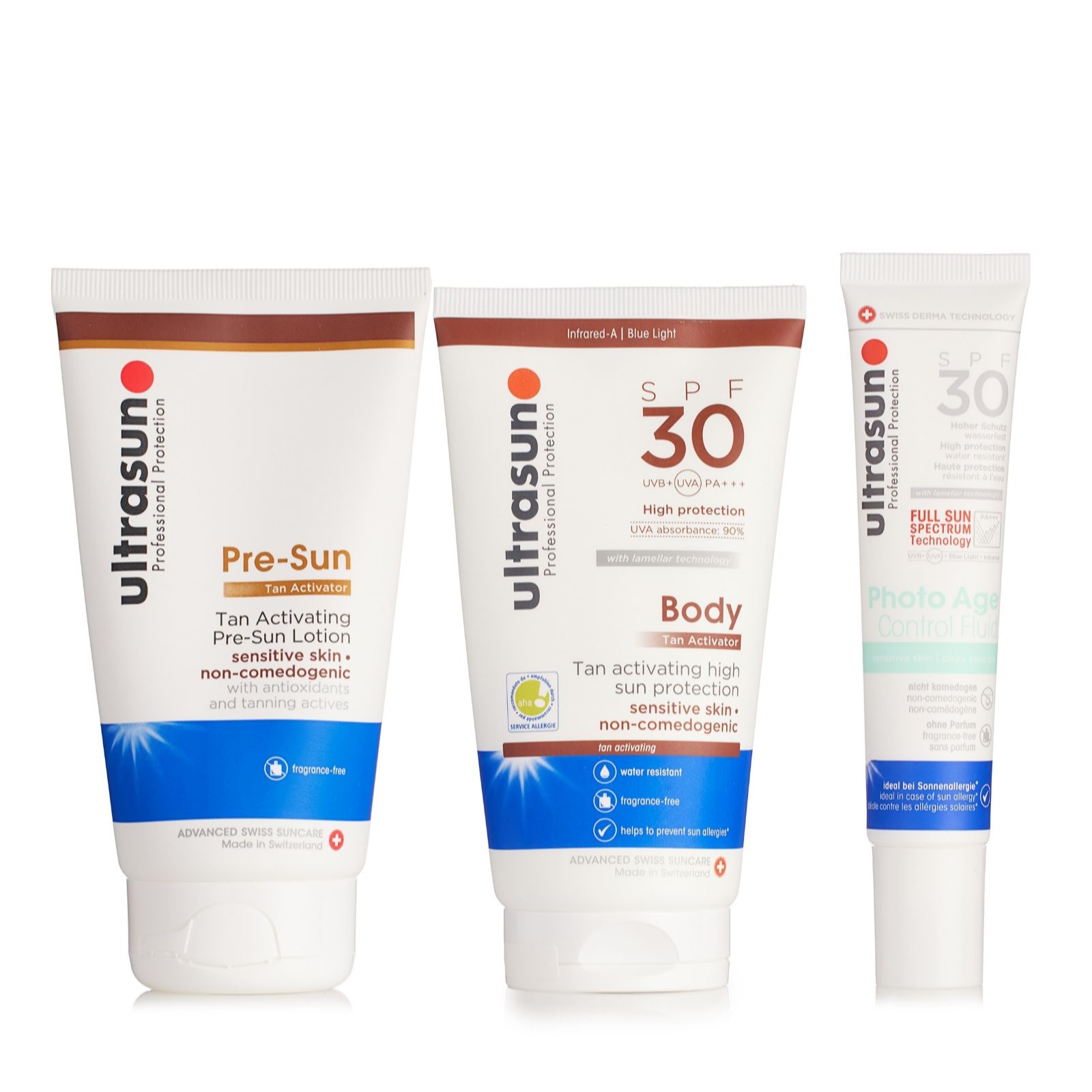 Ultrasun Glow Getter 3 Piece Kit