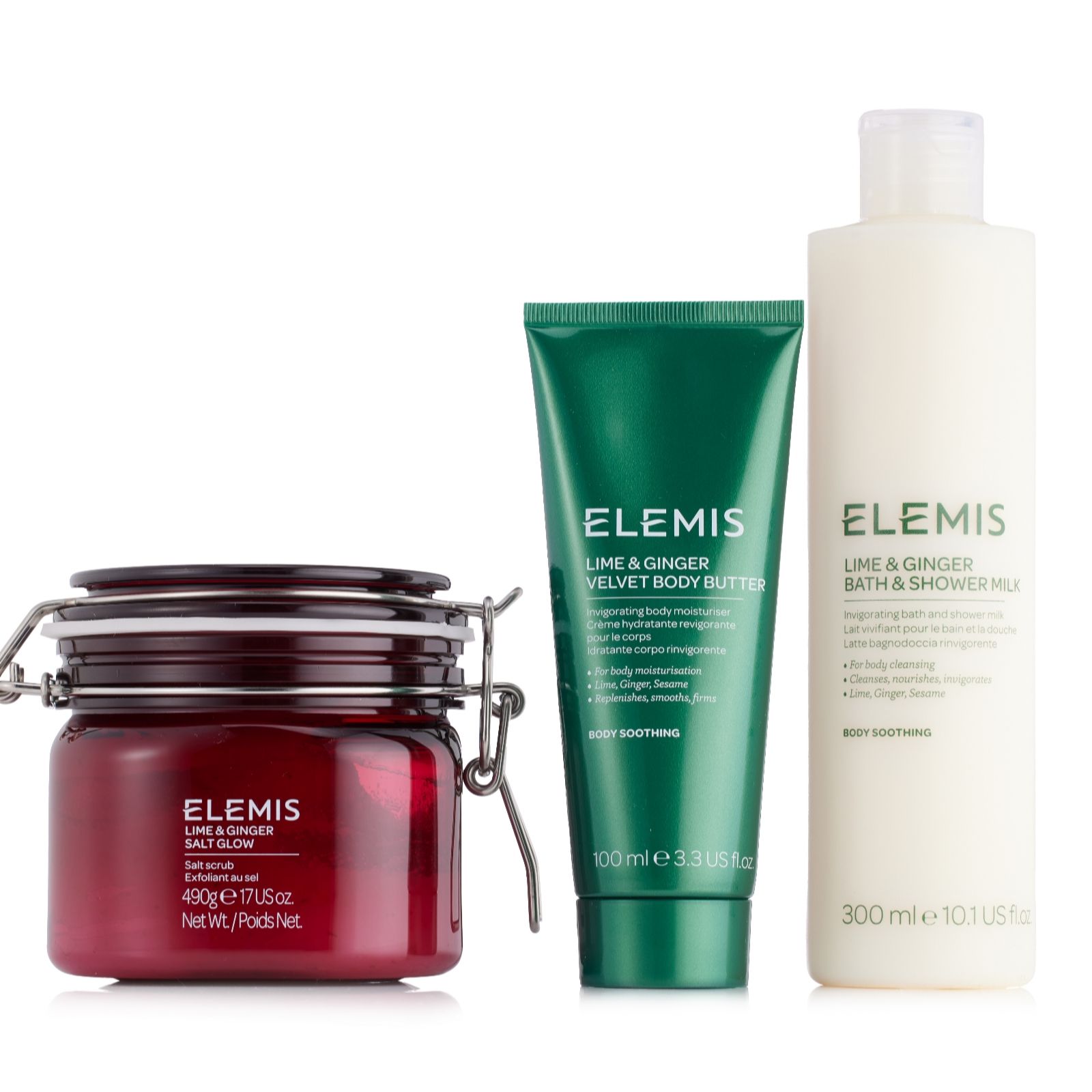 Elemis 3 Piece Lime & Ginger Body Ritual