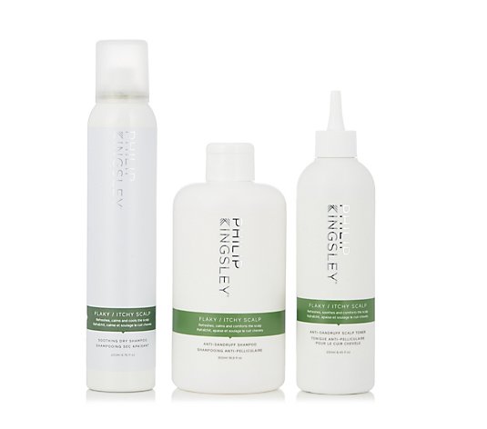 Philip Kingsley 3 Piece Itchy, Flaky Treatment Collection