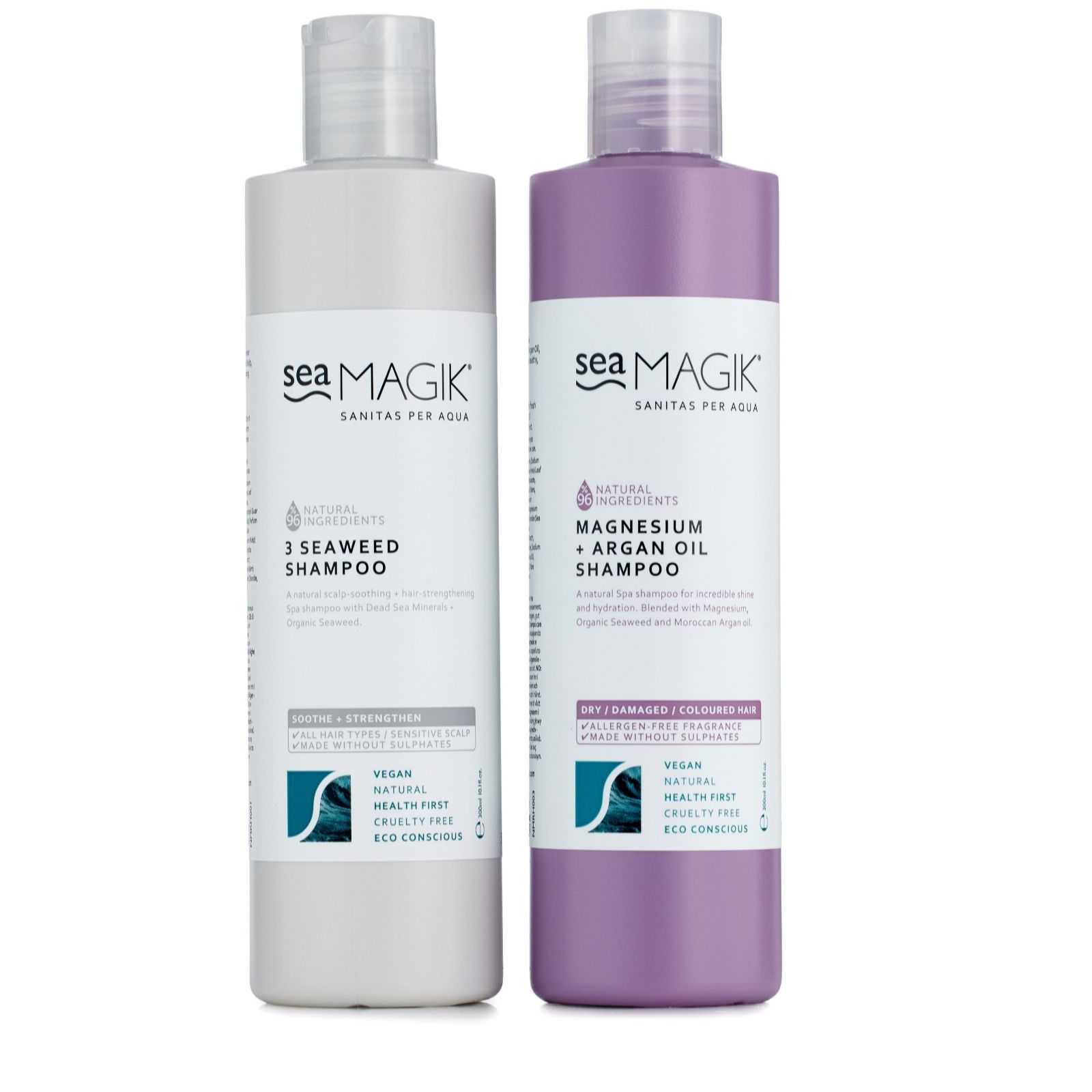 Sea Magik Magnesium and Seaweed Shampoo Duo