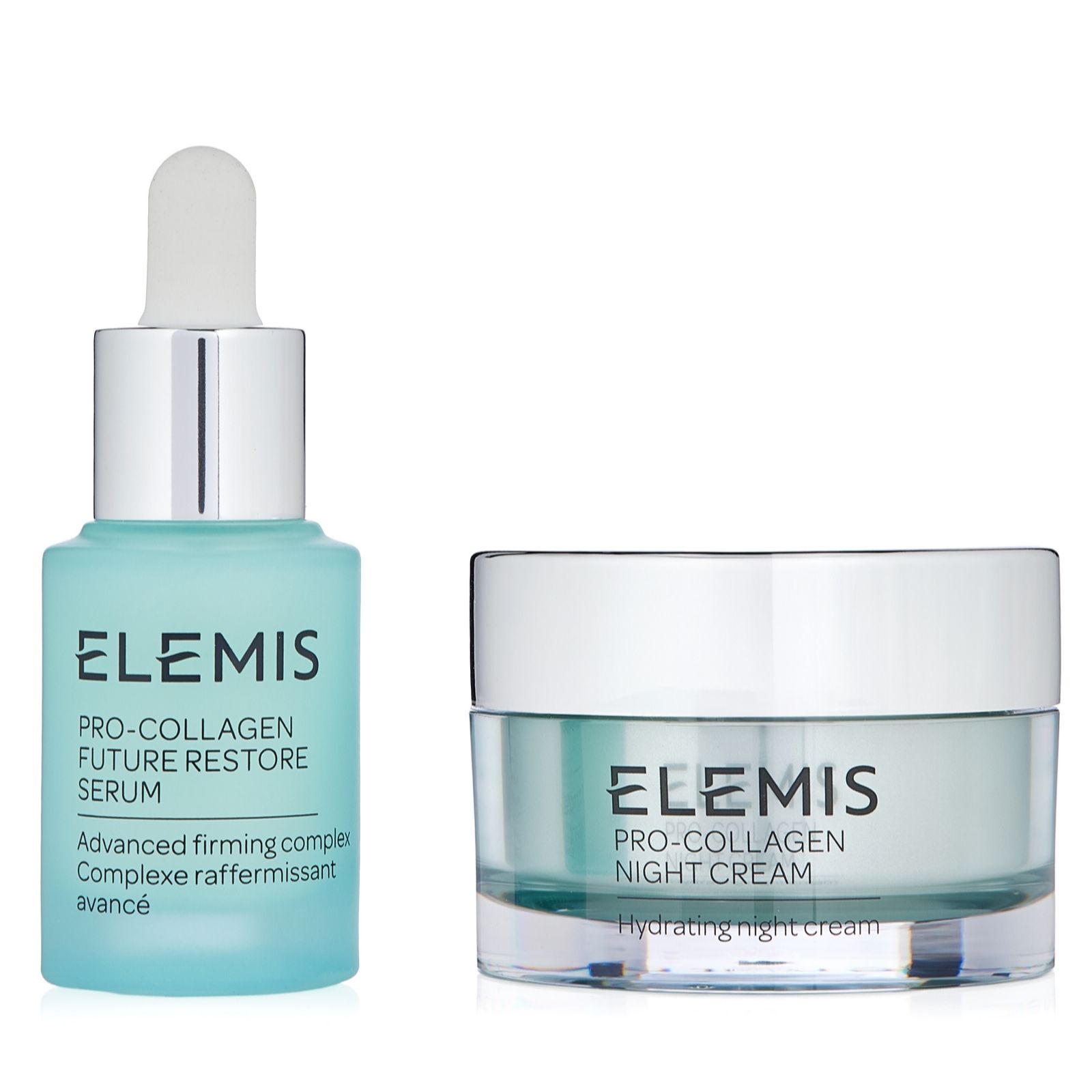 Elemis Pro Collagen Night Cream & Future Restore Serum