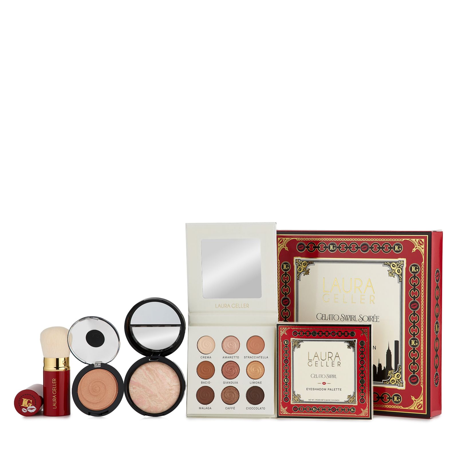 Laura Geller Gelato Swirl Soiree 4 Piece Full Face Collection