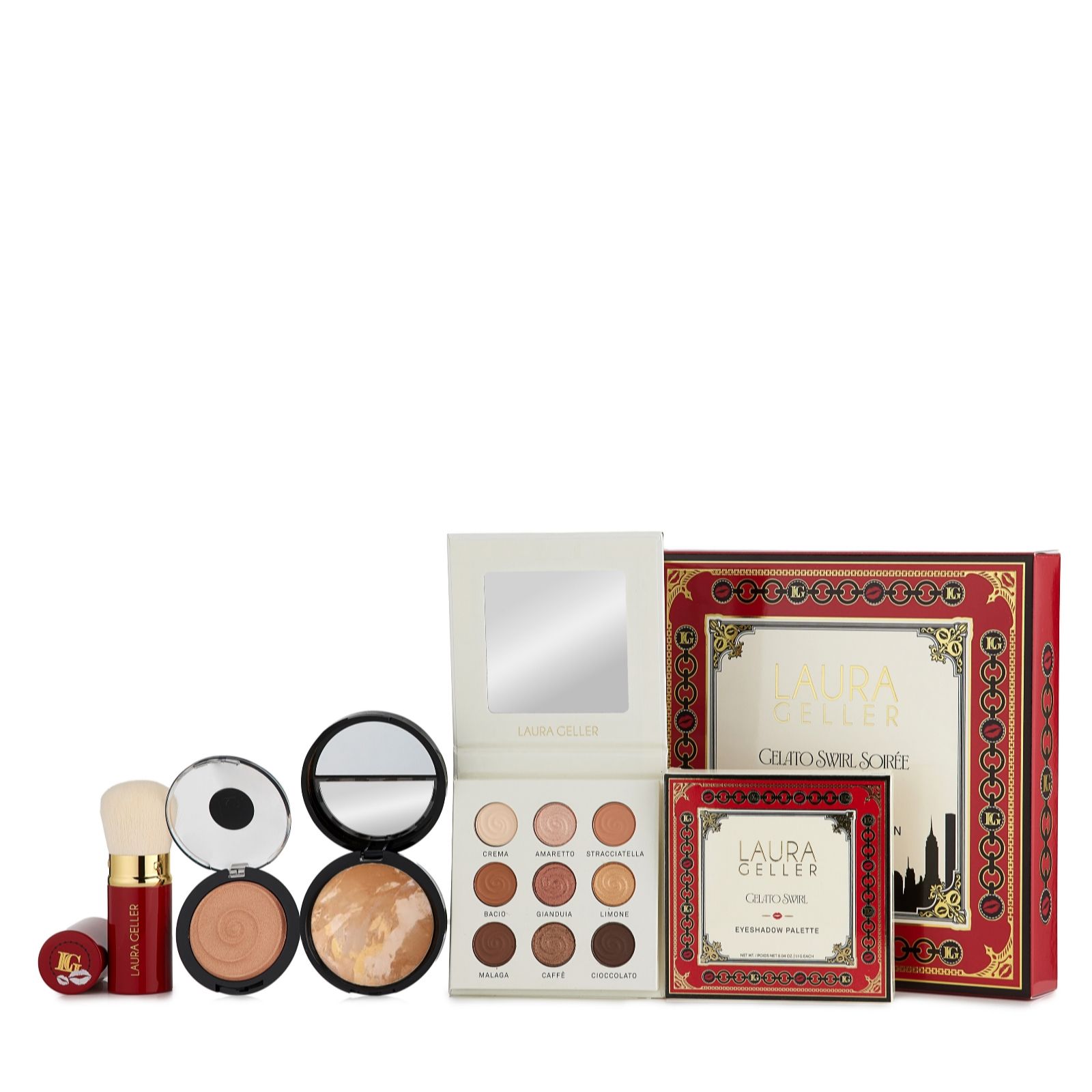 Laura Geller Gelato Swirl Soiree 4 Piece Full Face Collection