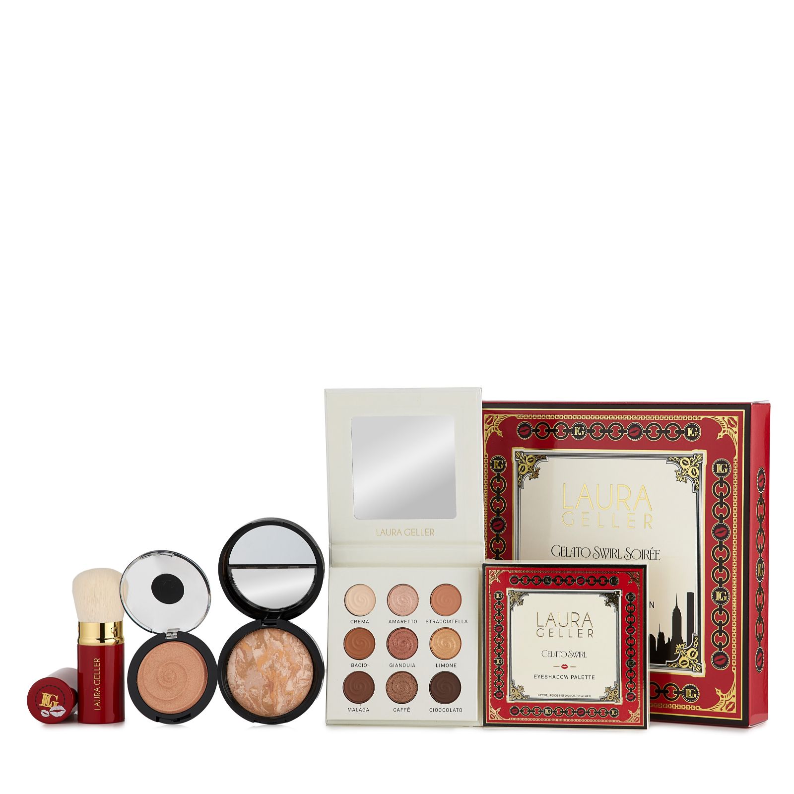 Laura Geller Gelato Swirl Soiree 4 Piece Full Face Collection