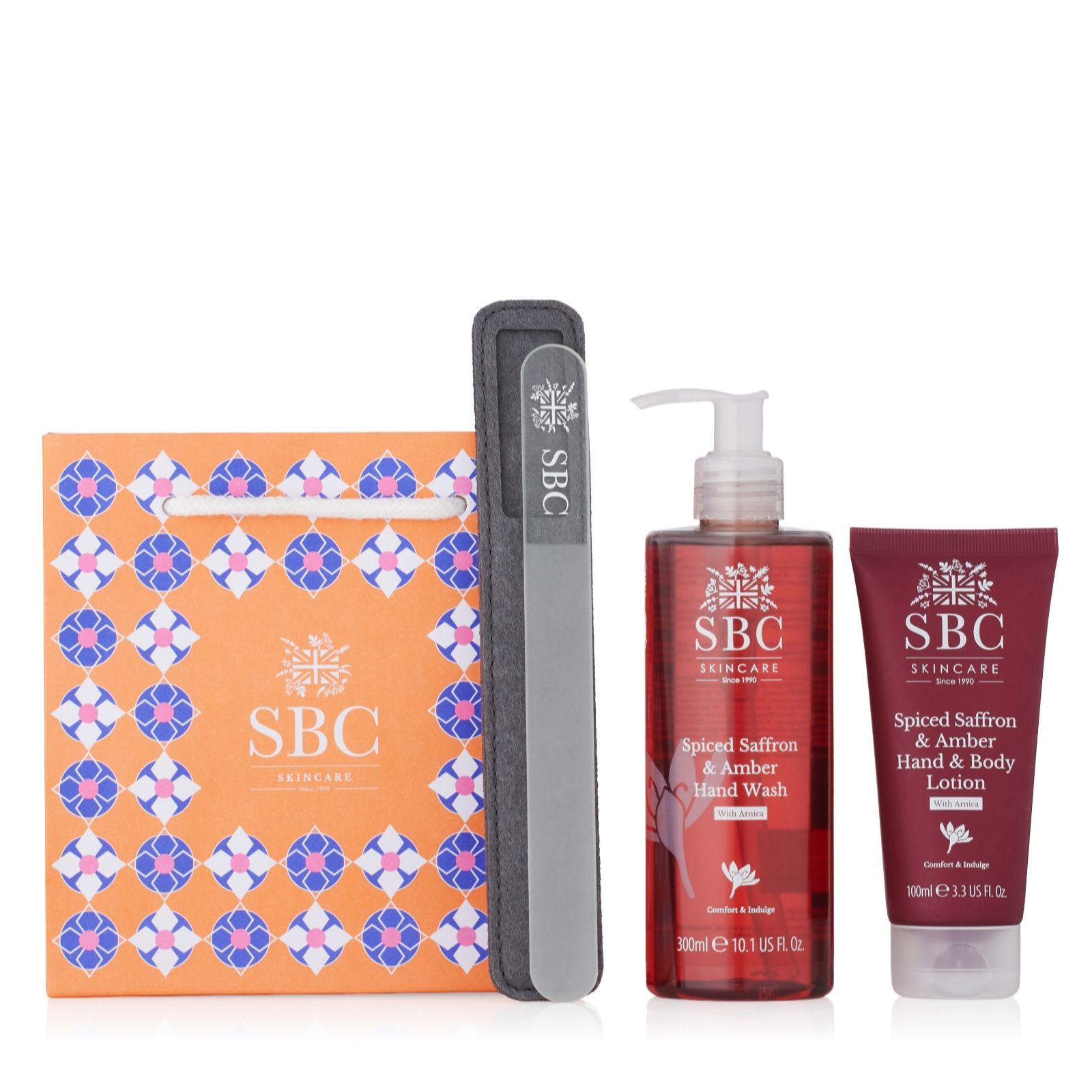 SBC Spiced Saffron & Amber Gift Collection