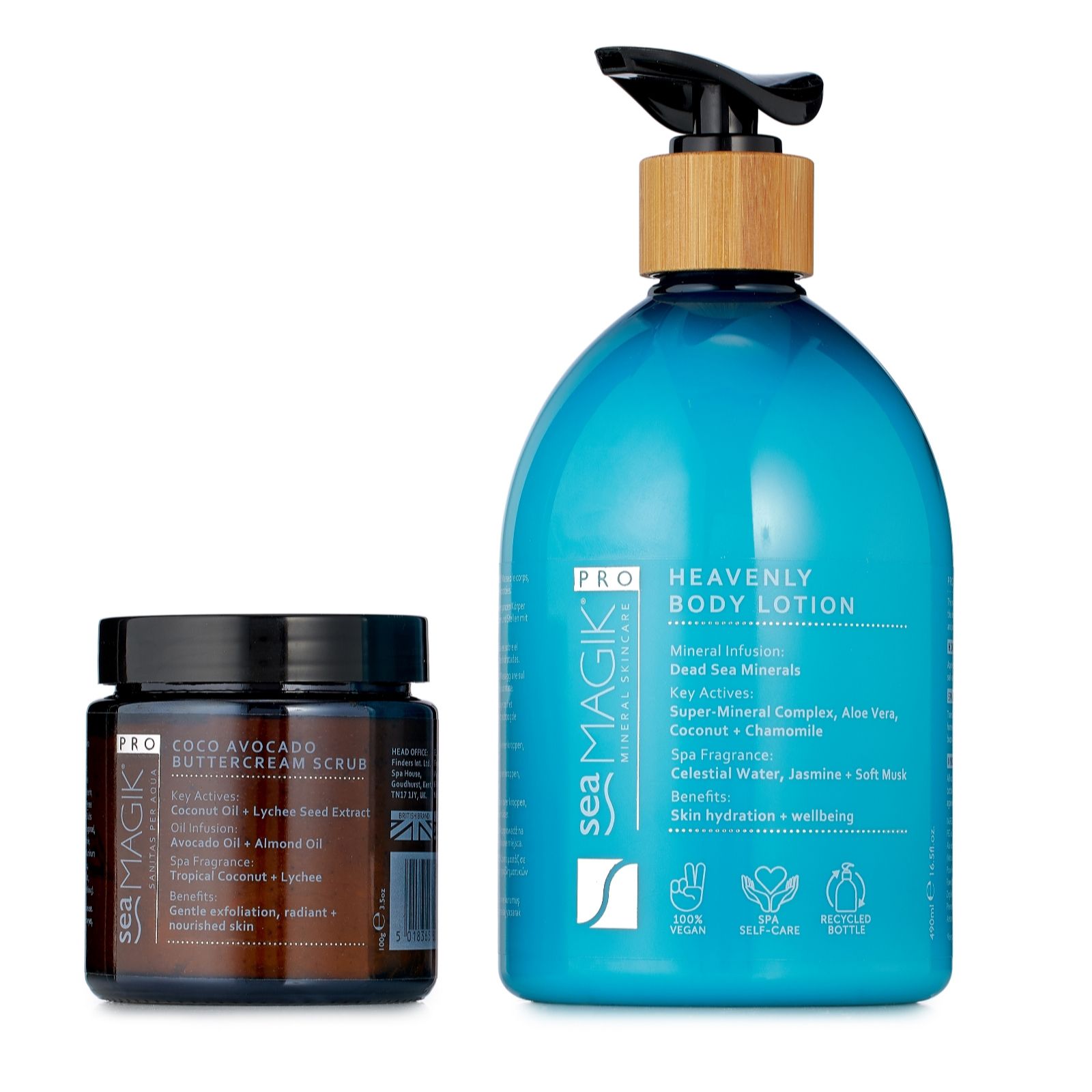 Sea Magik Luxury Coconut & Mineral Body Duo