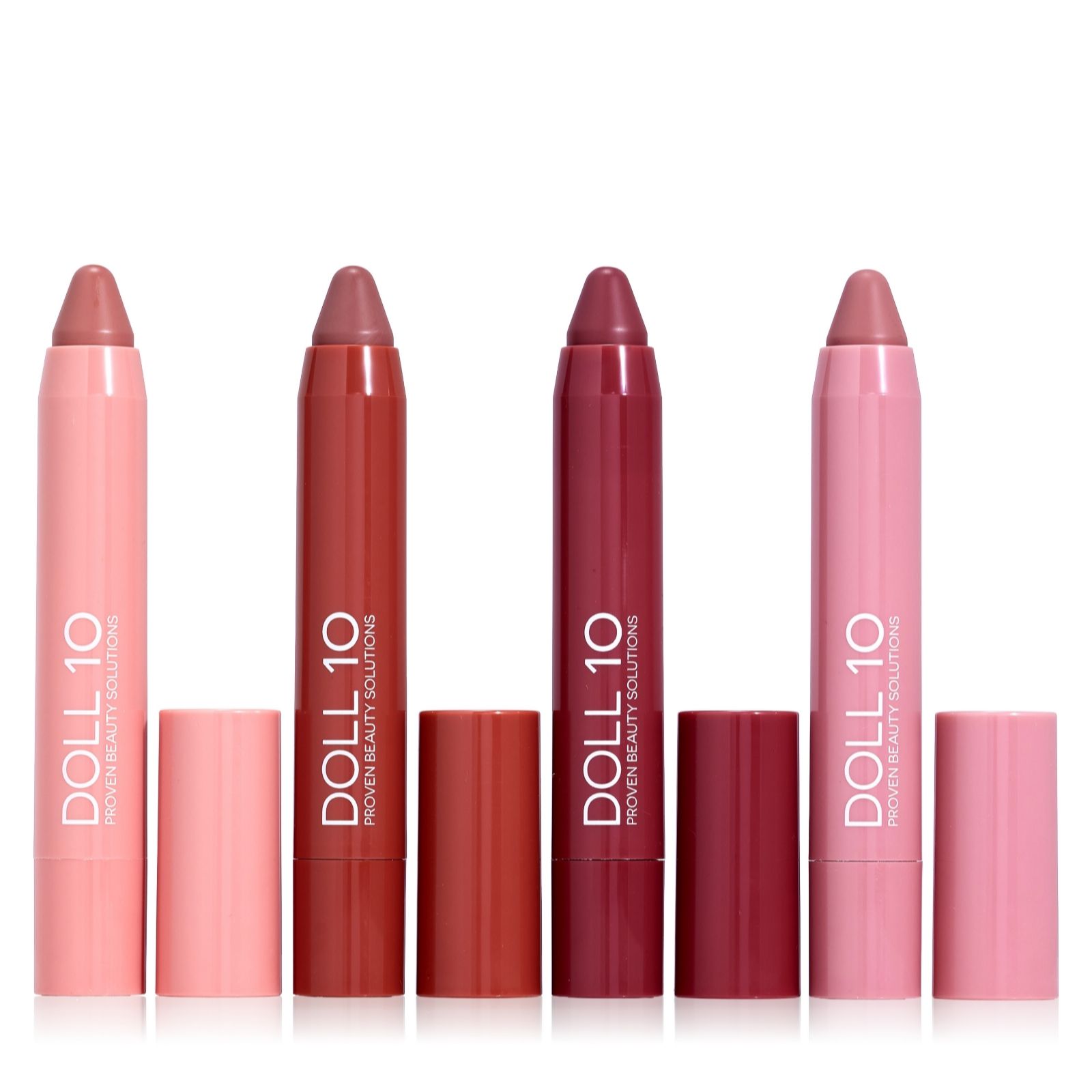 Doll 10 Nude Beach 4 Piece Peptide Plump Lip Collection