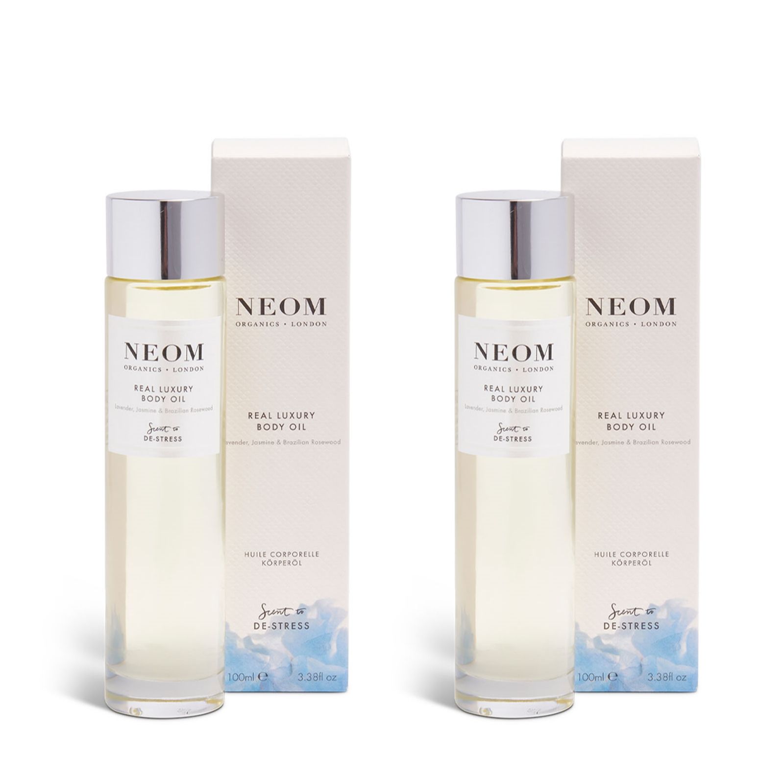 NEOM Wellbeing Body Oil 100ml Duo