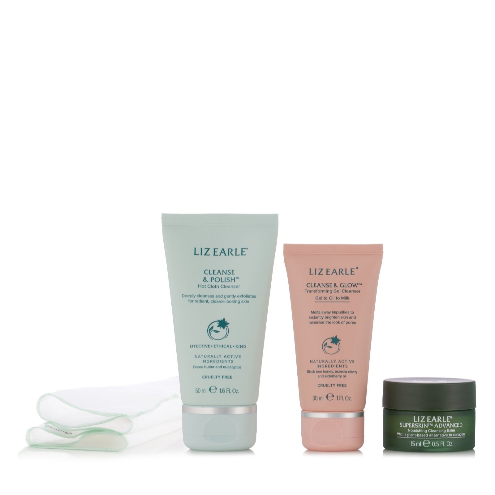 Liz Earle Travel Cleansing Trio