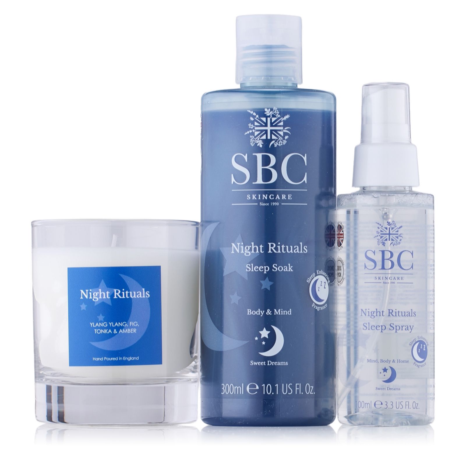 SBC 3 Piece Night Rituals Soak & Sleep Collection