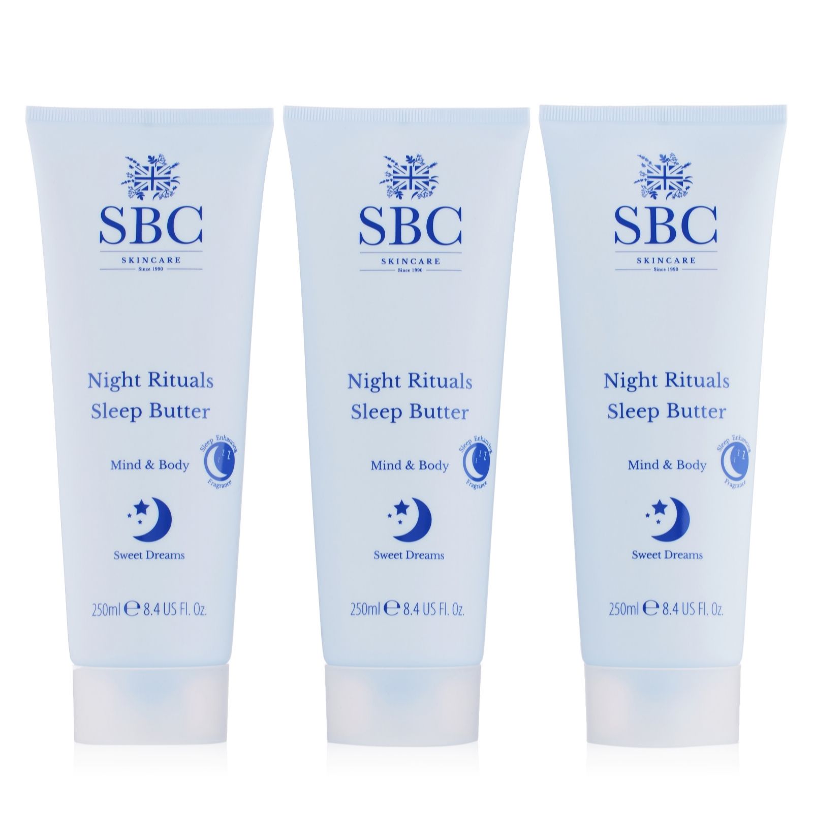 SBC Night Rituals Sleep Body Butter Trio 250ml