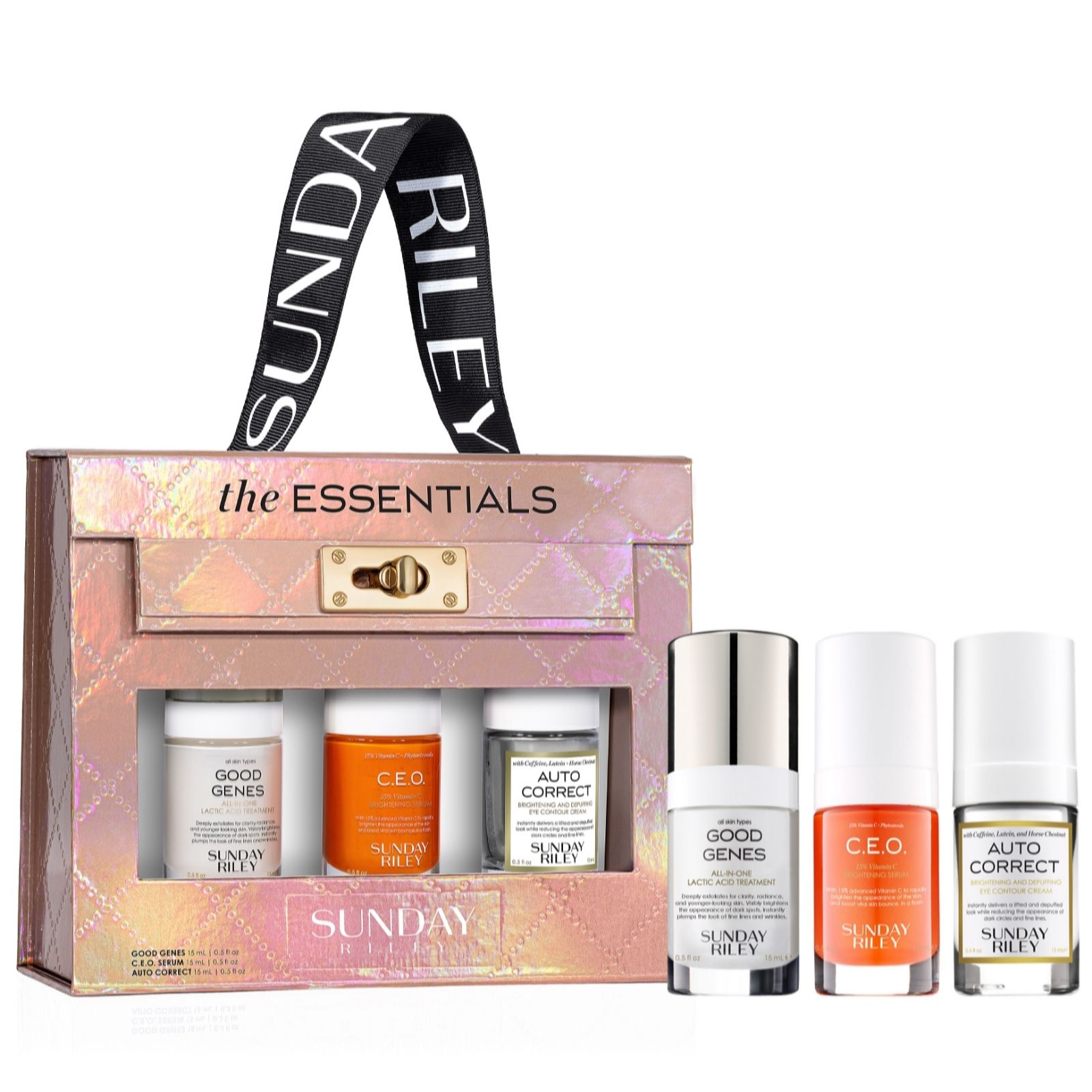 Sunday Riley 3 Piece The Essentials Gift Set