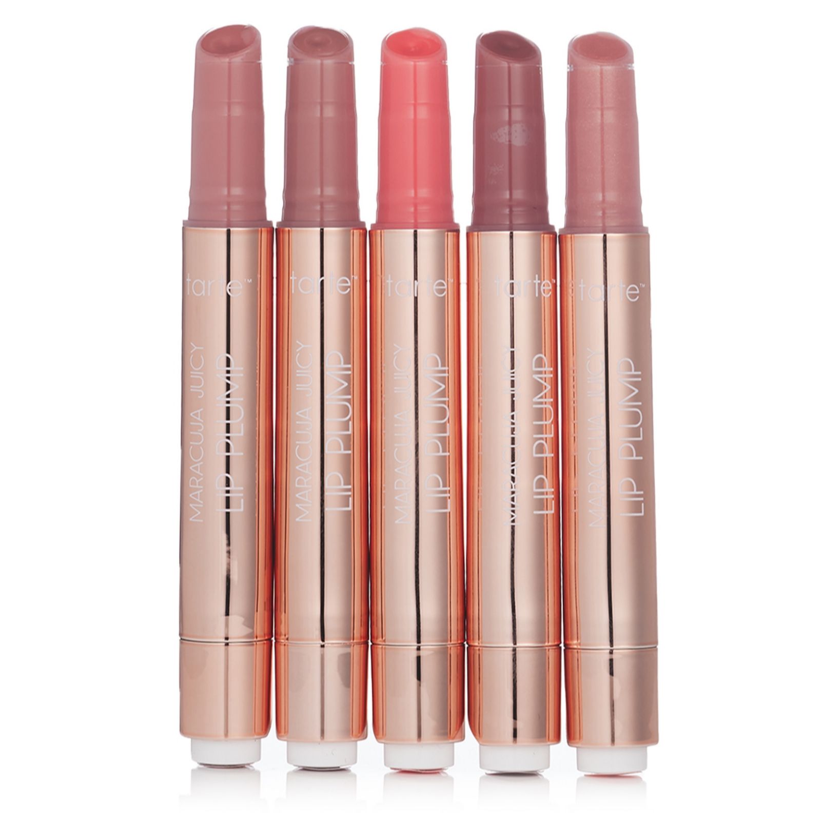 tarte Pout Party Maracuja Juicy Lip Plump 5pc Set QVC UK