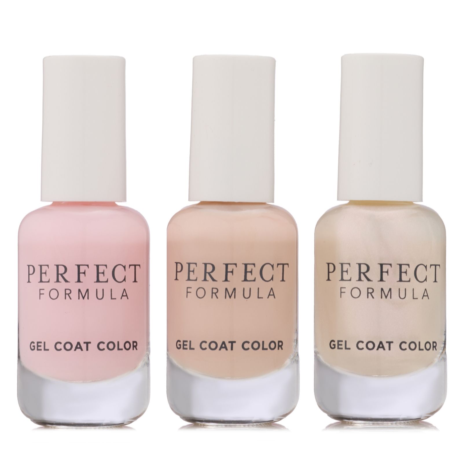 Perfect Formula Polished Radiance Gel Coat Colour Trio