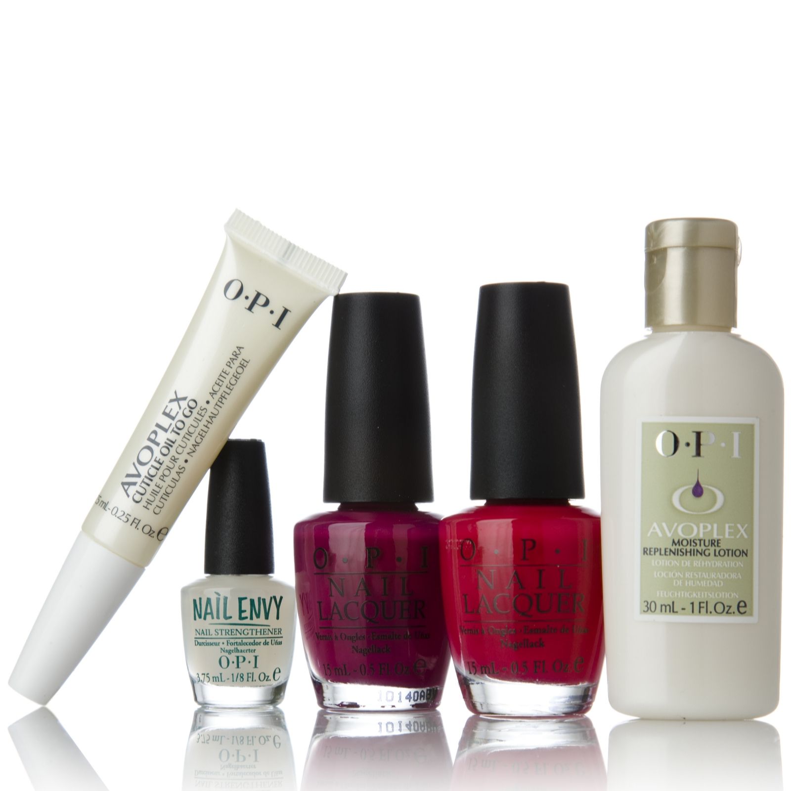 OPI 5 Piece Nail Rescue Collection QVC UK