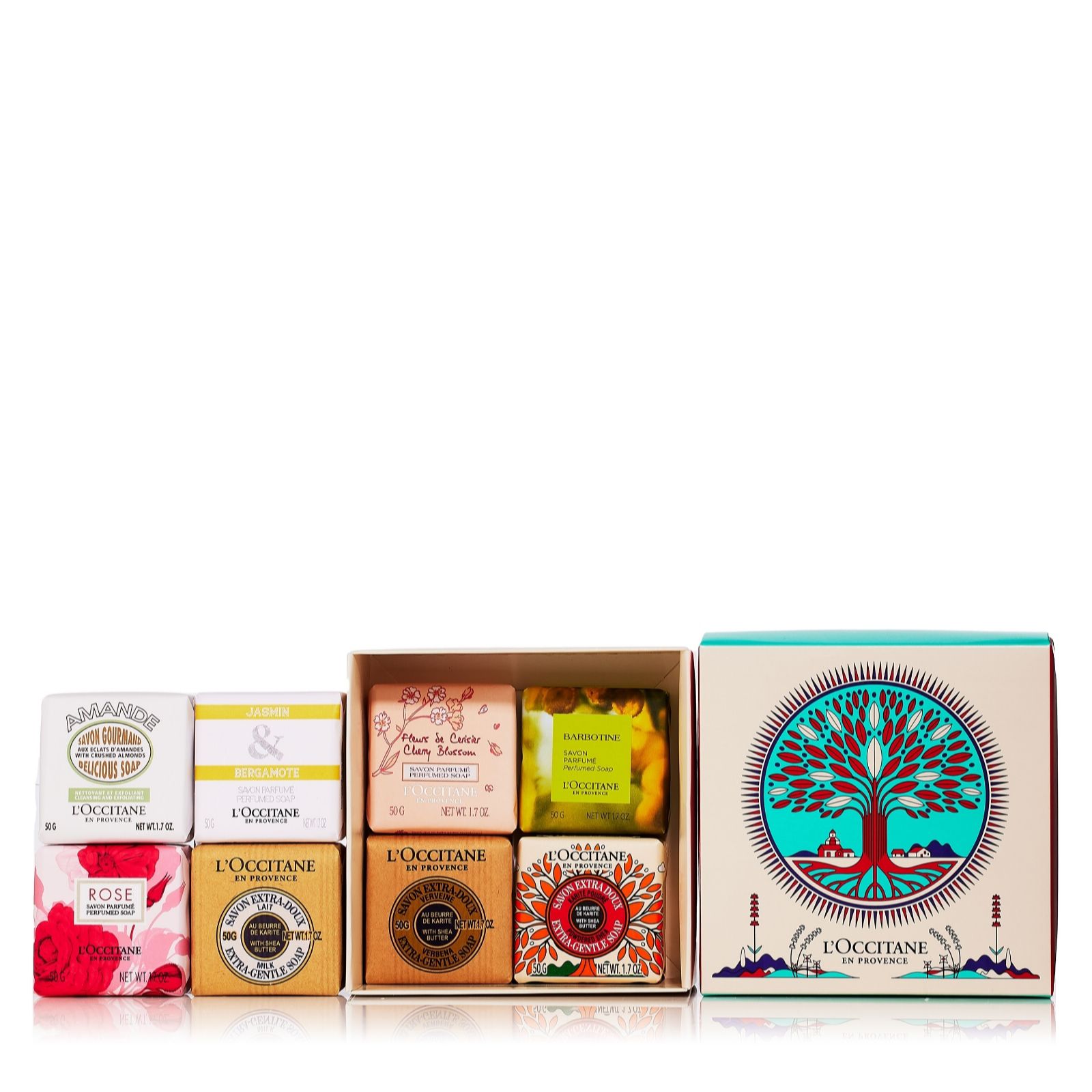 L'Occitane 8 Piece One of Everything Soap Collection