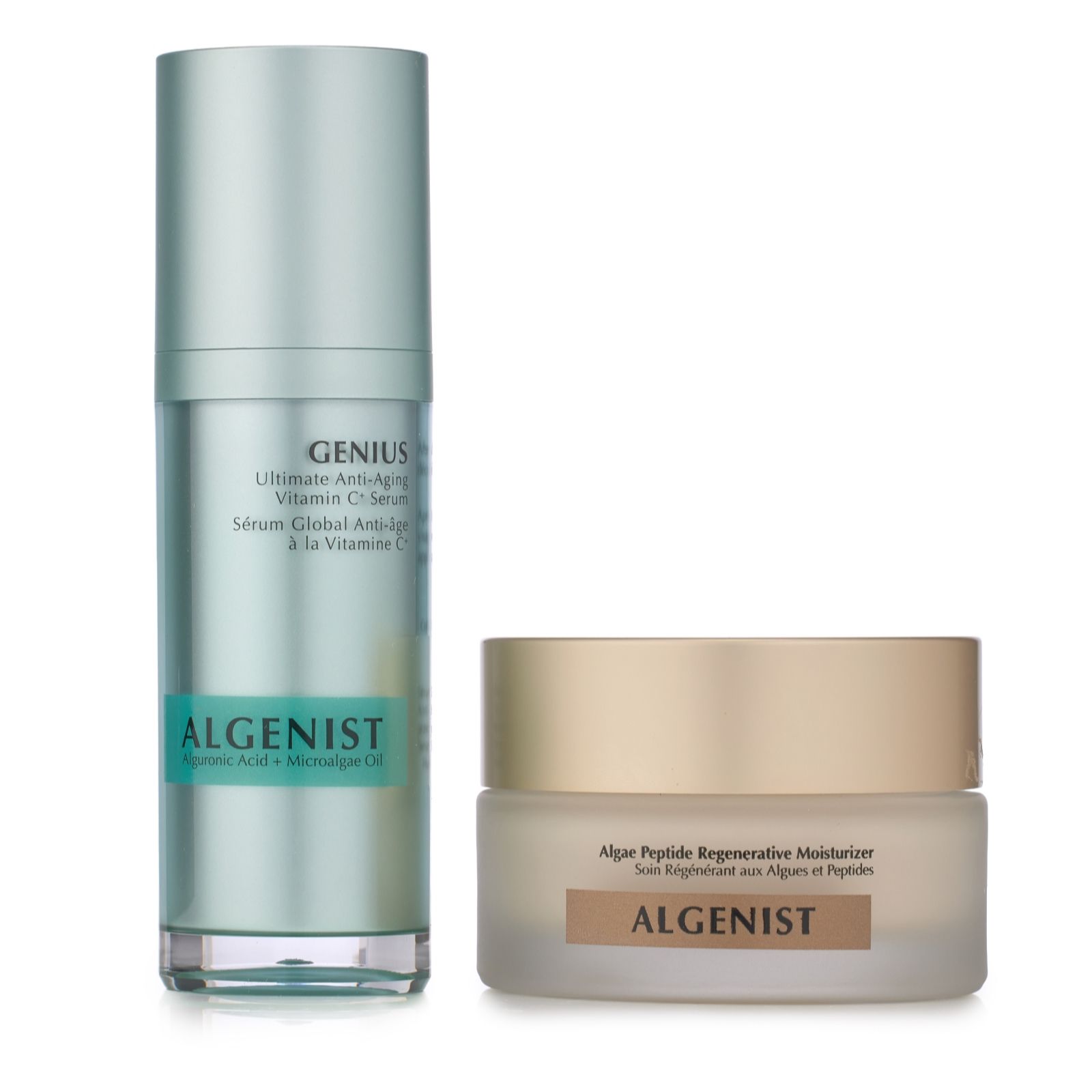 Algenist Regenerative Peptide Moisturiser & Vitamin C+ Serum
