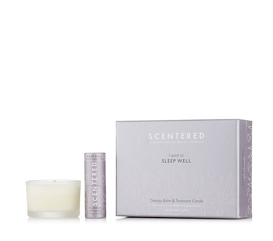 Scentered Aromatherapy Candle & Balm Gift Set