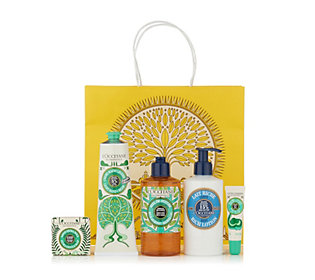 L'Occitane 5 Piece The Gift of Shea Collection & Bag
