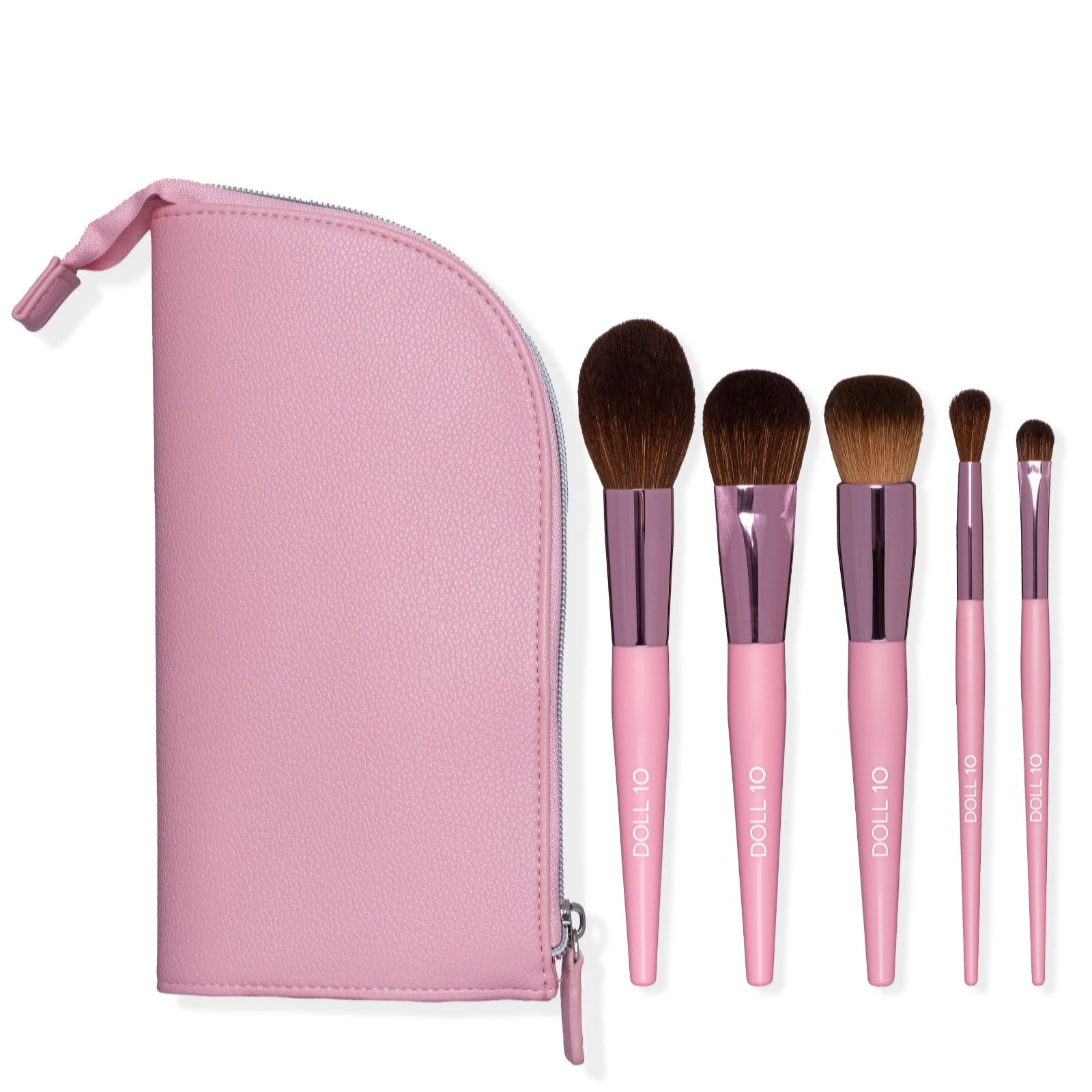 Doll 10 Sea The Day 5 Piece Brush Set With Bag