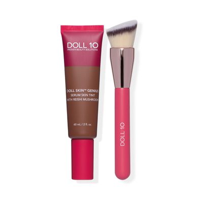 Doll 10 Supersize Reishi Mushroom Foundation with Buffing Brush