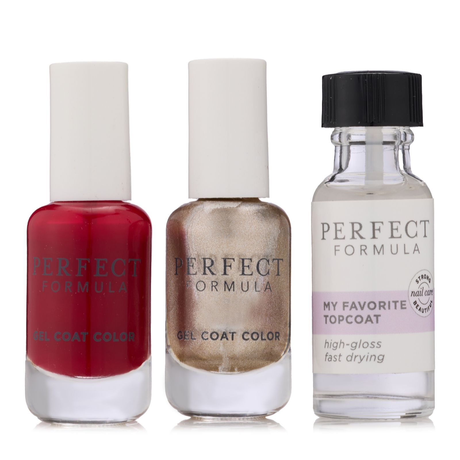 Perfect Formula Glitz 'n' Glam Gel Coat 3 Piece Collection