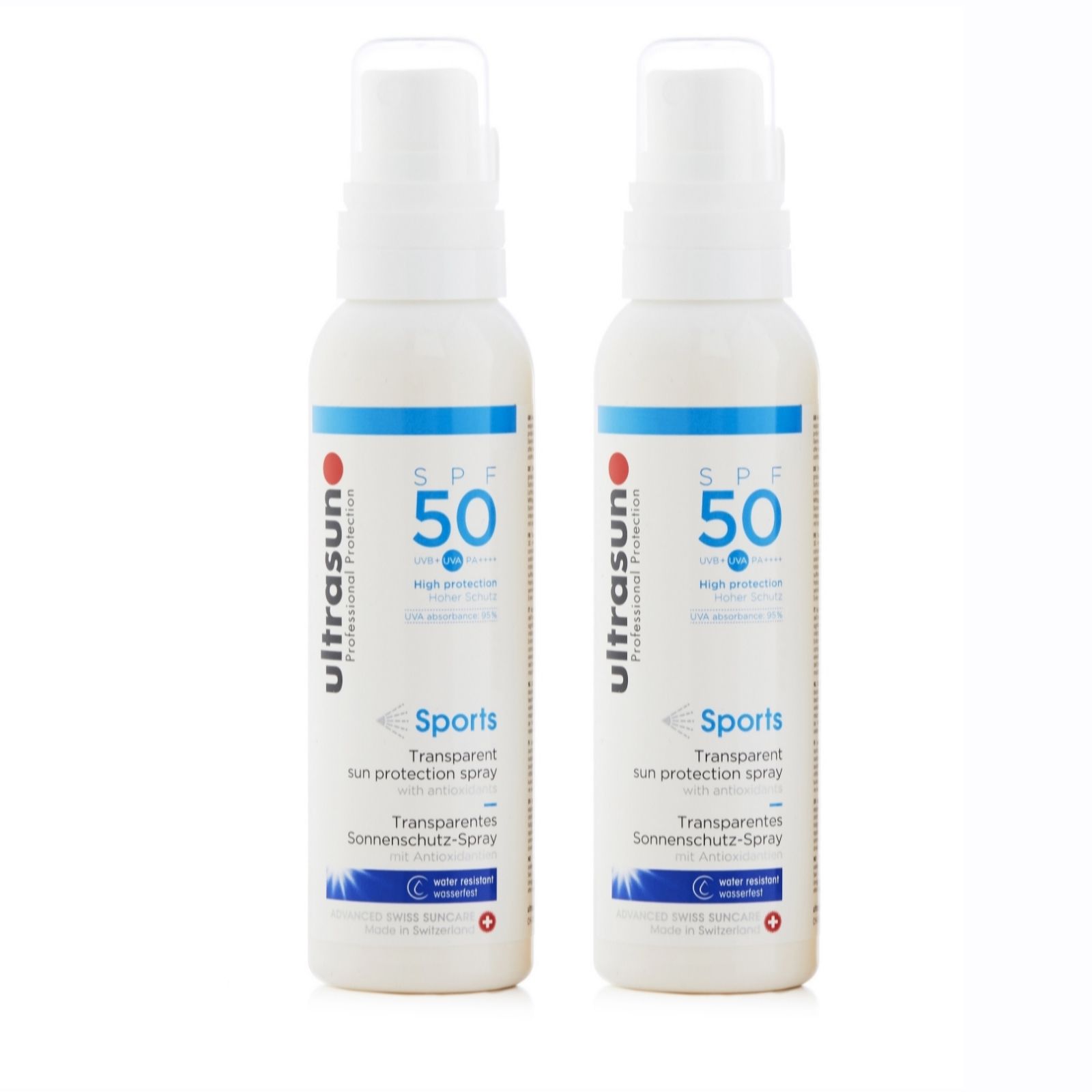 Ultrasun Sun Protection Sports Spray 150ml Duo