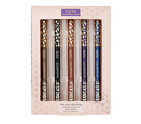 Tarte 5 Piece Line Your Stocking Maneater Eyeliner Collection