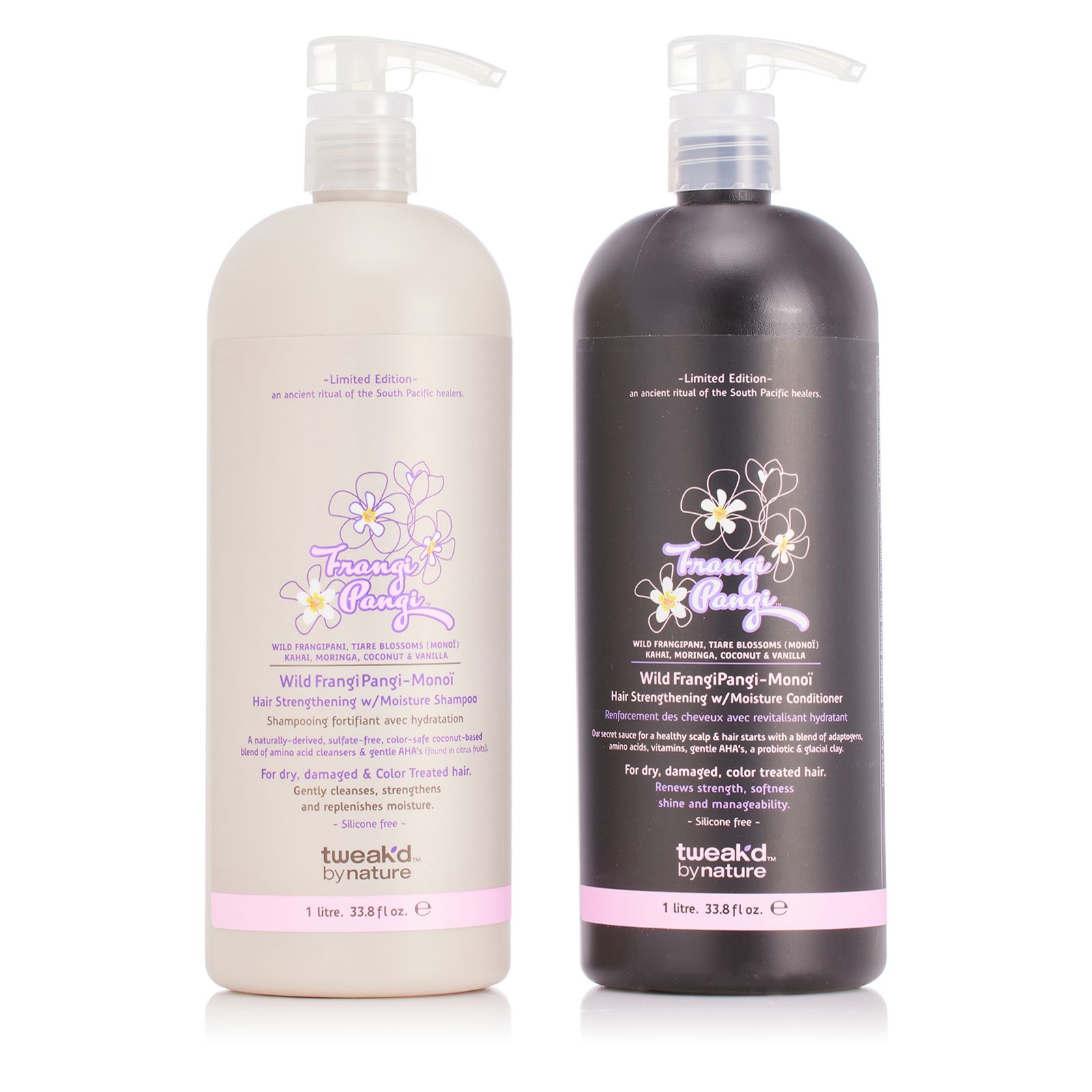 Tweak'd by Nature Supersize Shampoo & Conditioner 33.8oz Set