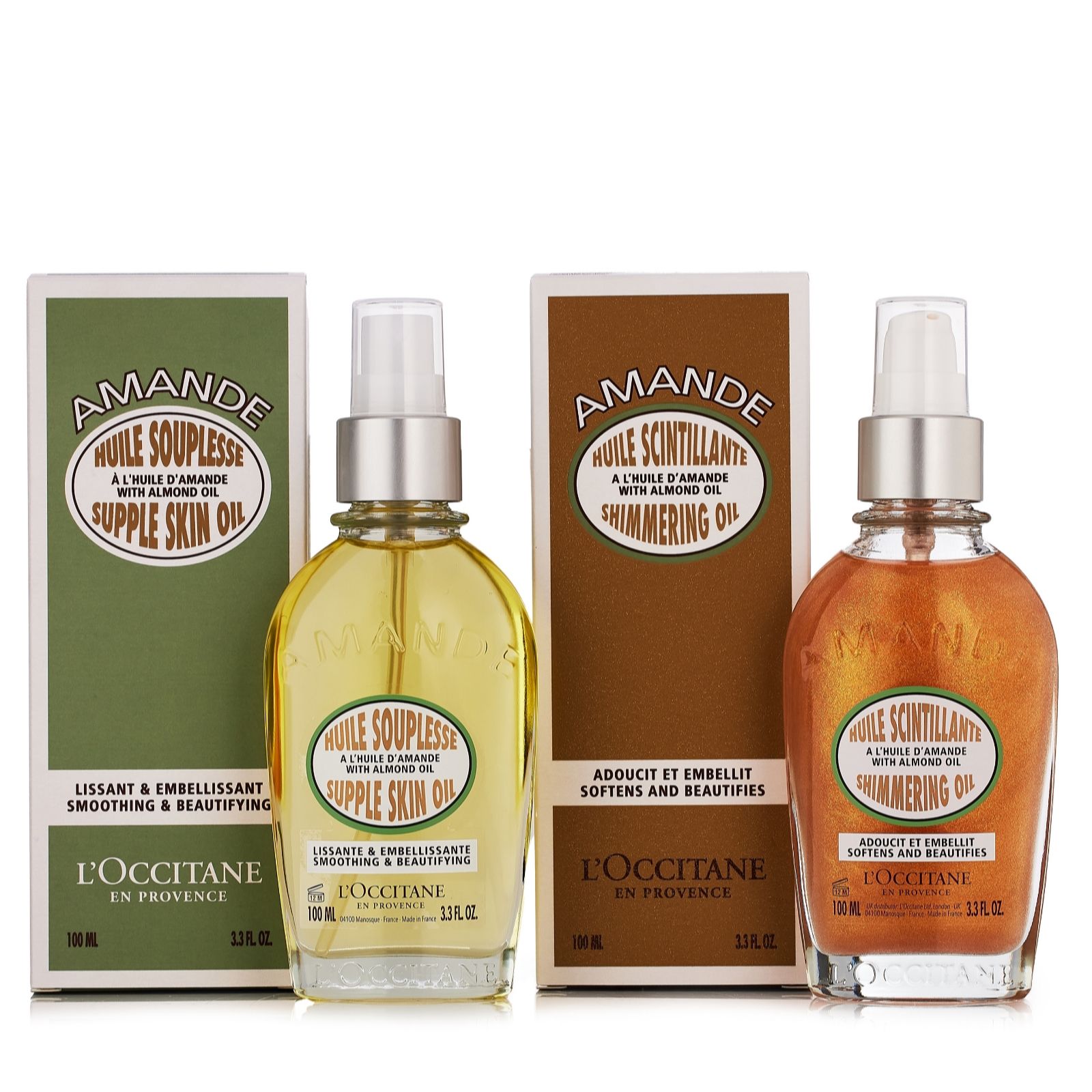 L'Occitane Almond Body Oil Duo