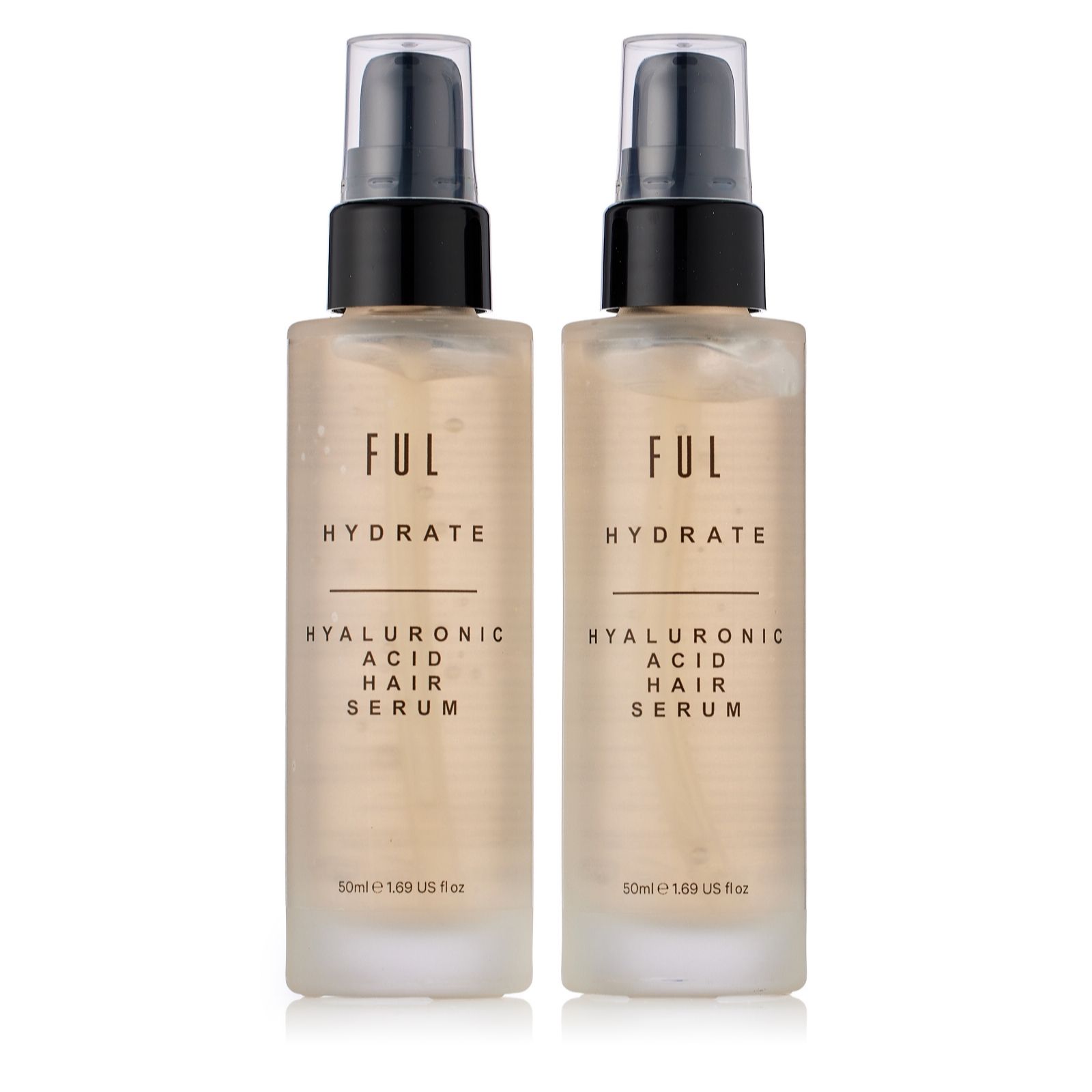 FUL London Hyaluronic Hair Serum 50ml Duo