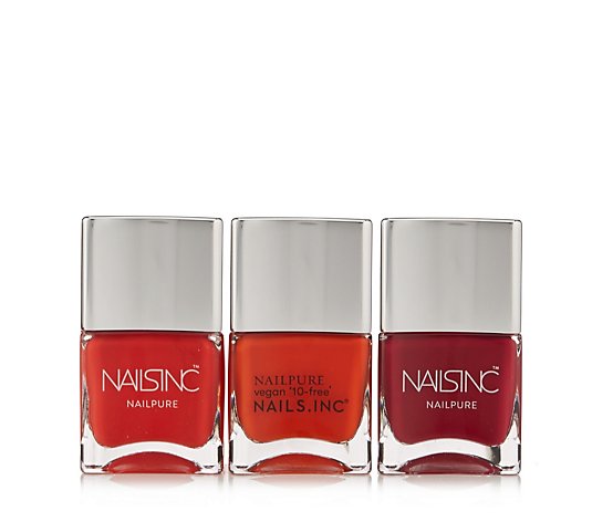 Nails Inc 3 Piece Brights Collection