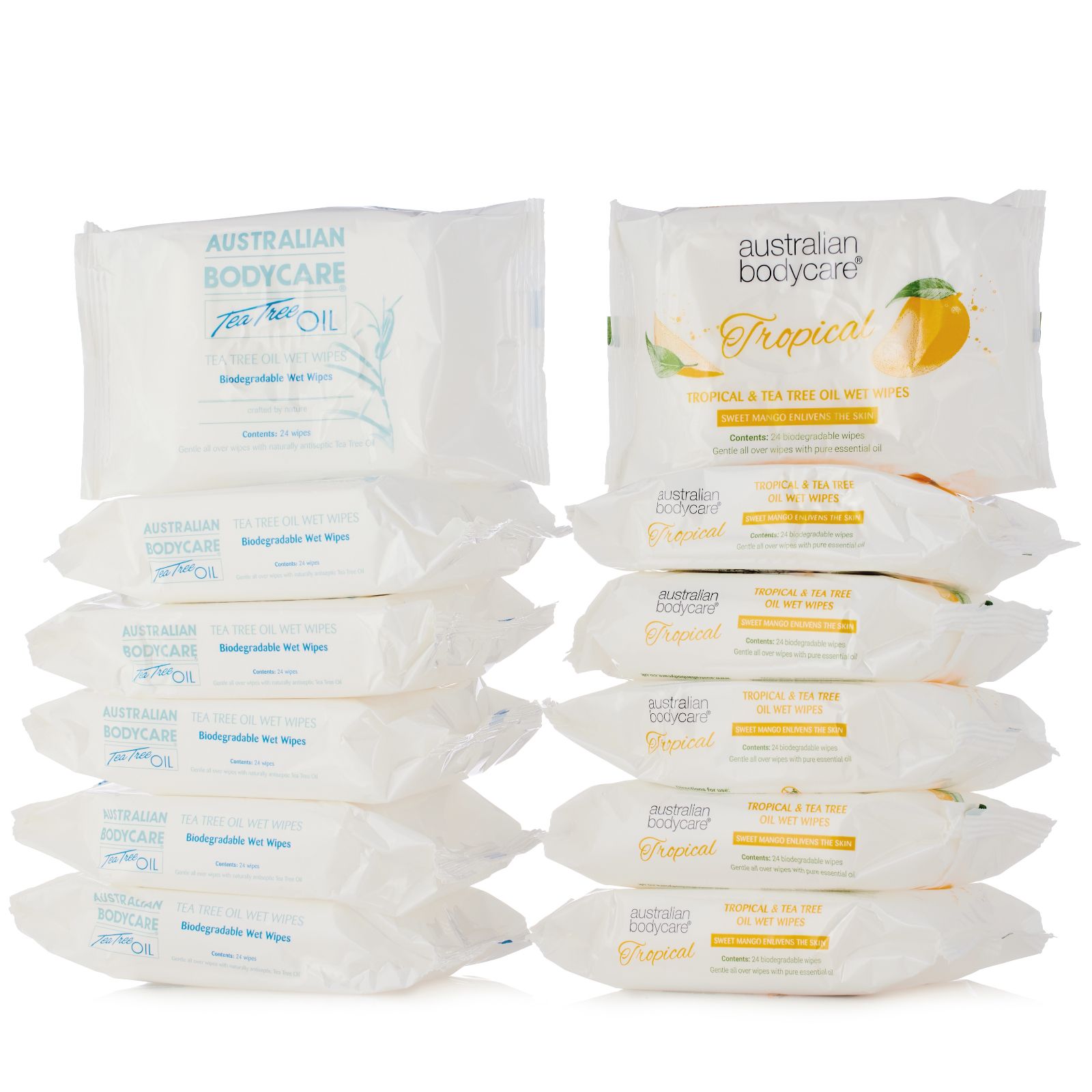 Australian Bodycare 12 Piece Ultimate Bumper Wipes Collection