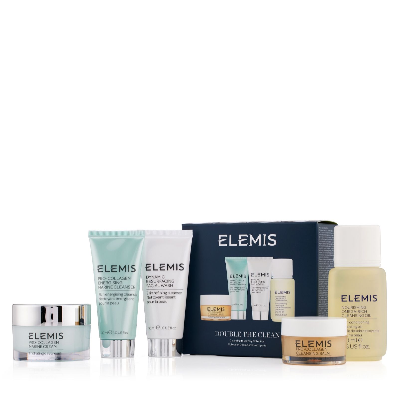 Elemis Cleansing Discovery Gift Set & Marine Cream 30ml