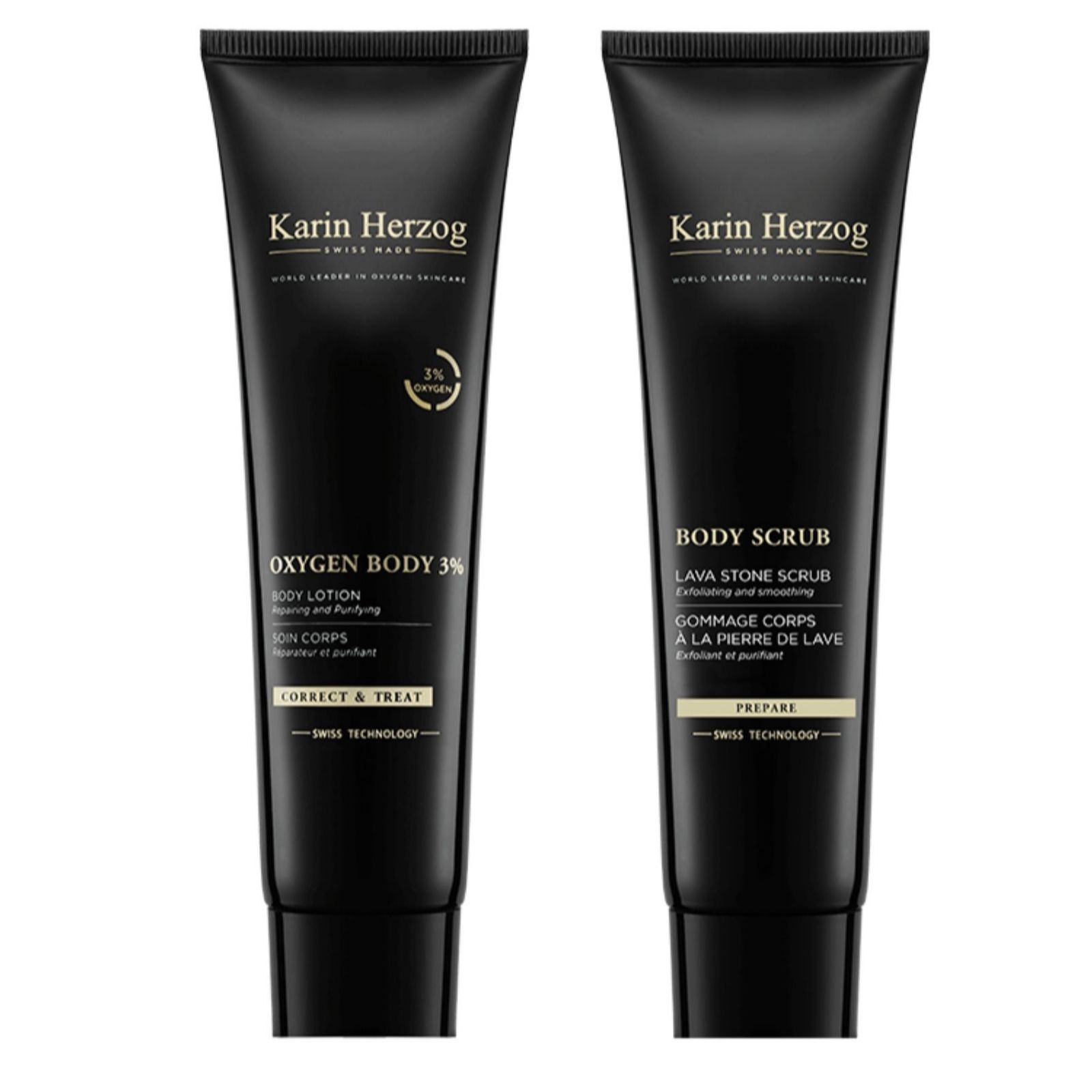 Karin Herzog Oxygen Body Cream & Body Scrub