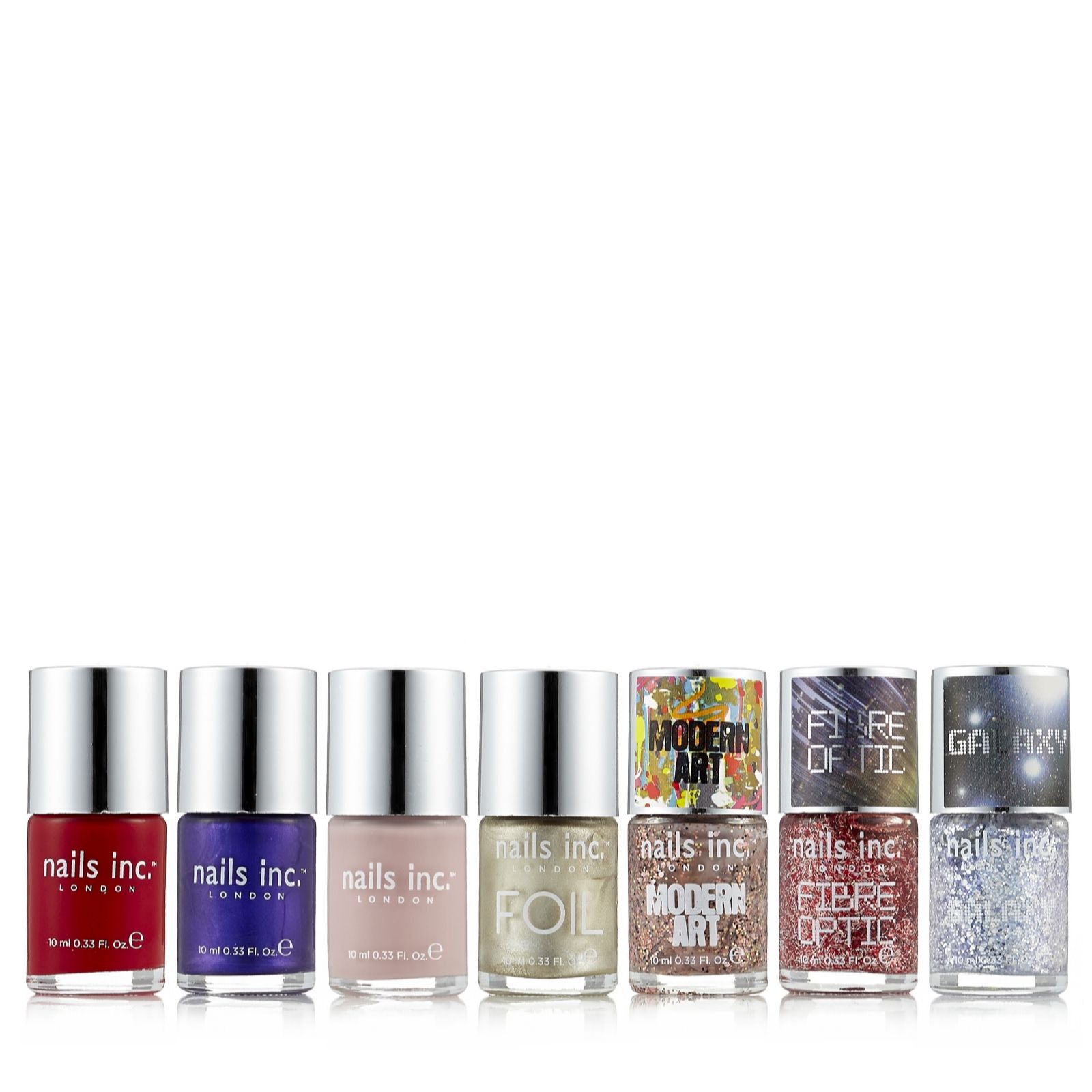 Nails Inc 7 Piece The Statement Collection QVC UK