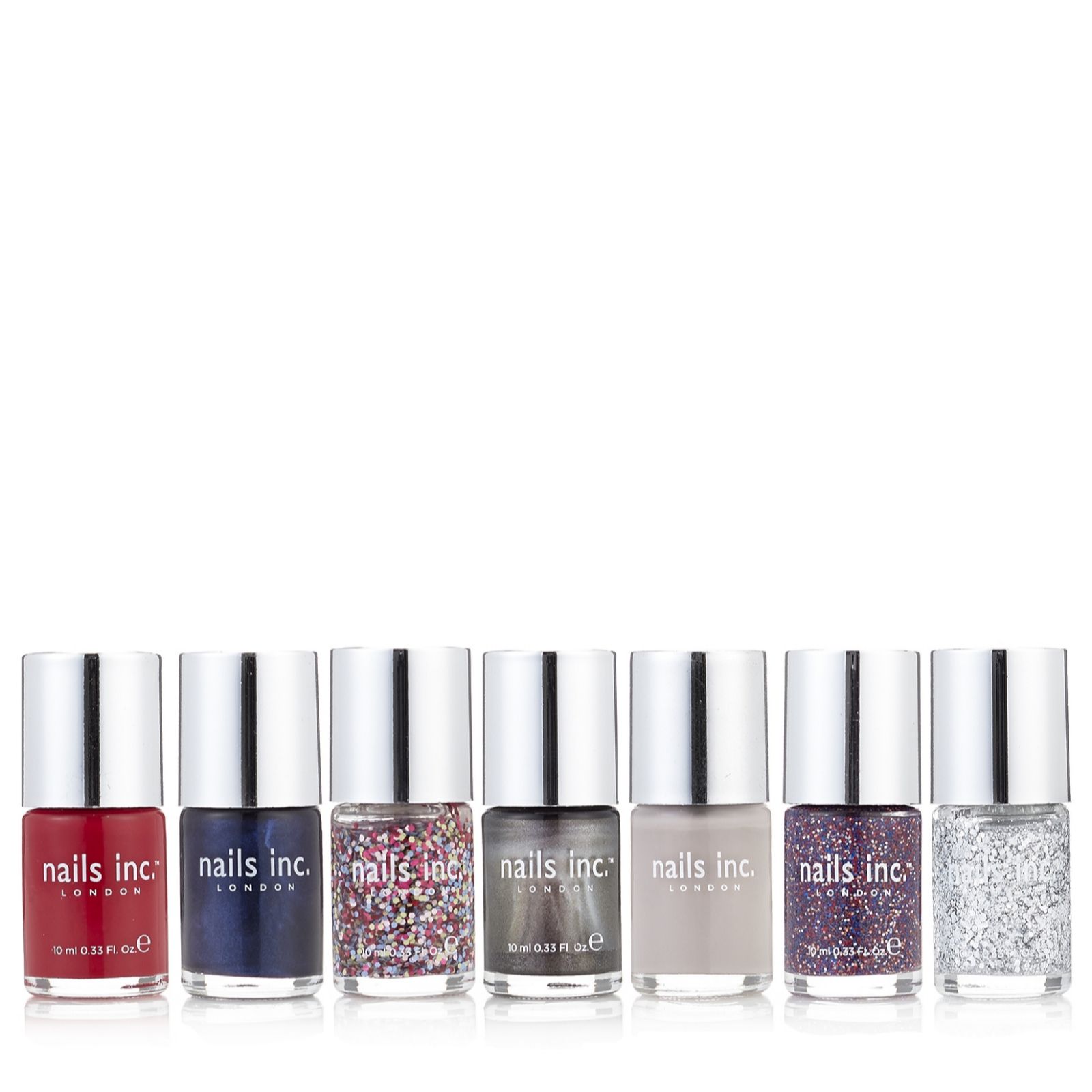 Nails Inc 7 Piece The Statement Collection QVC UK
