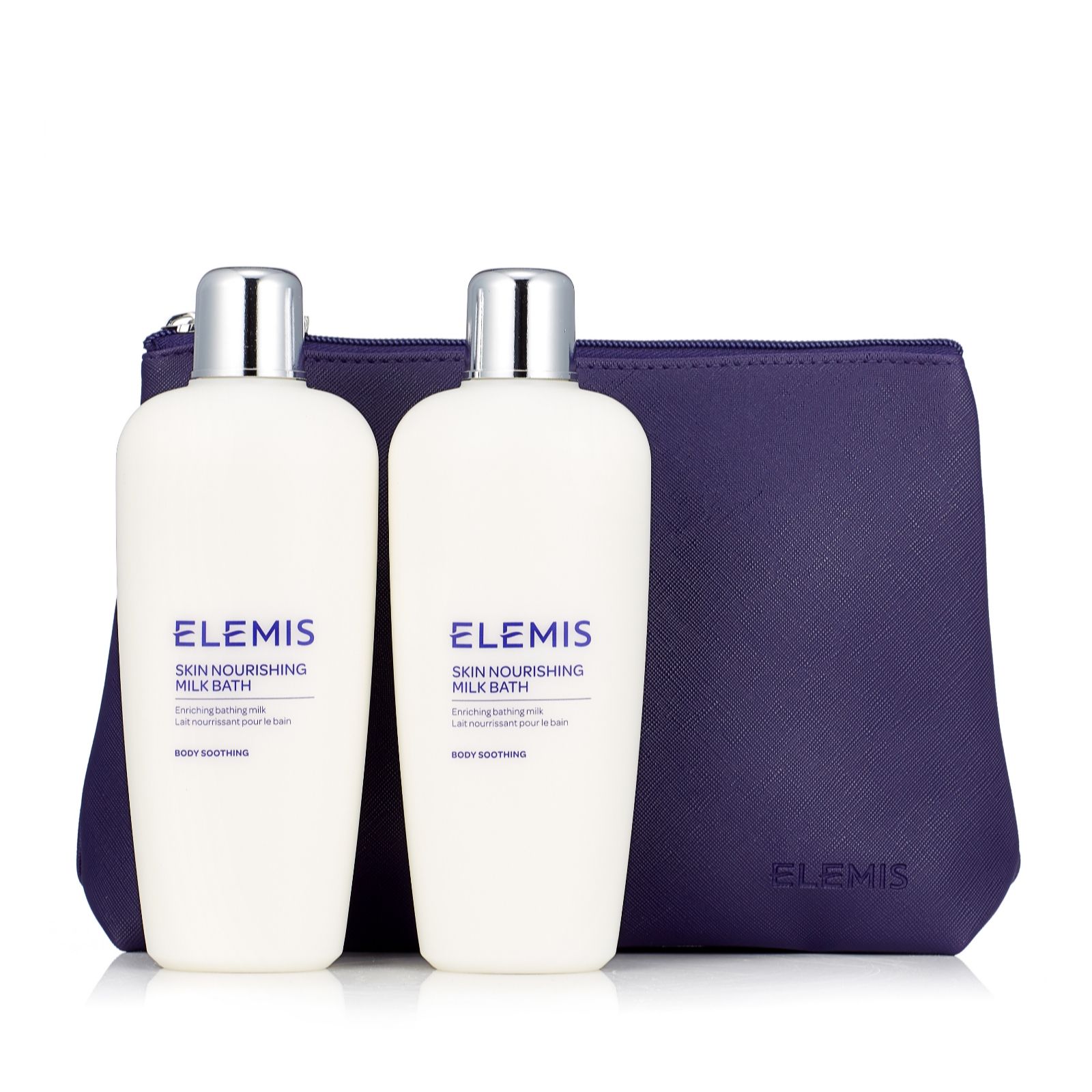 Elemis Skin Nourishing Milk Bath 400ml Duo QVC UK