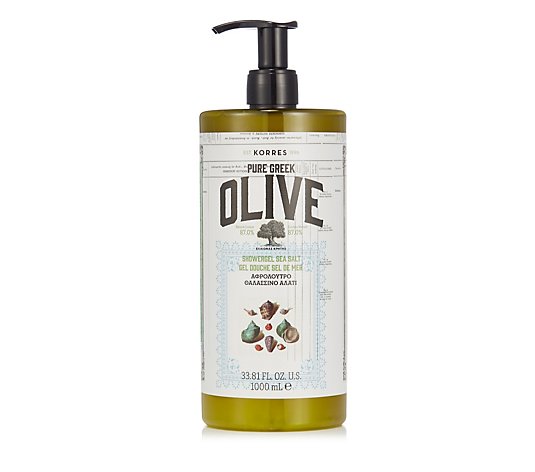 Korres Pure Greek Olive Oil Mega Size 1 Litre Shower Gel