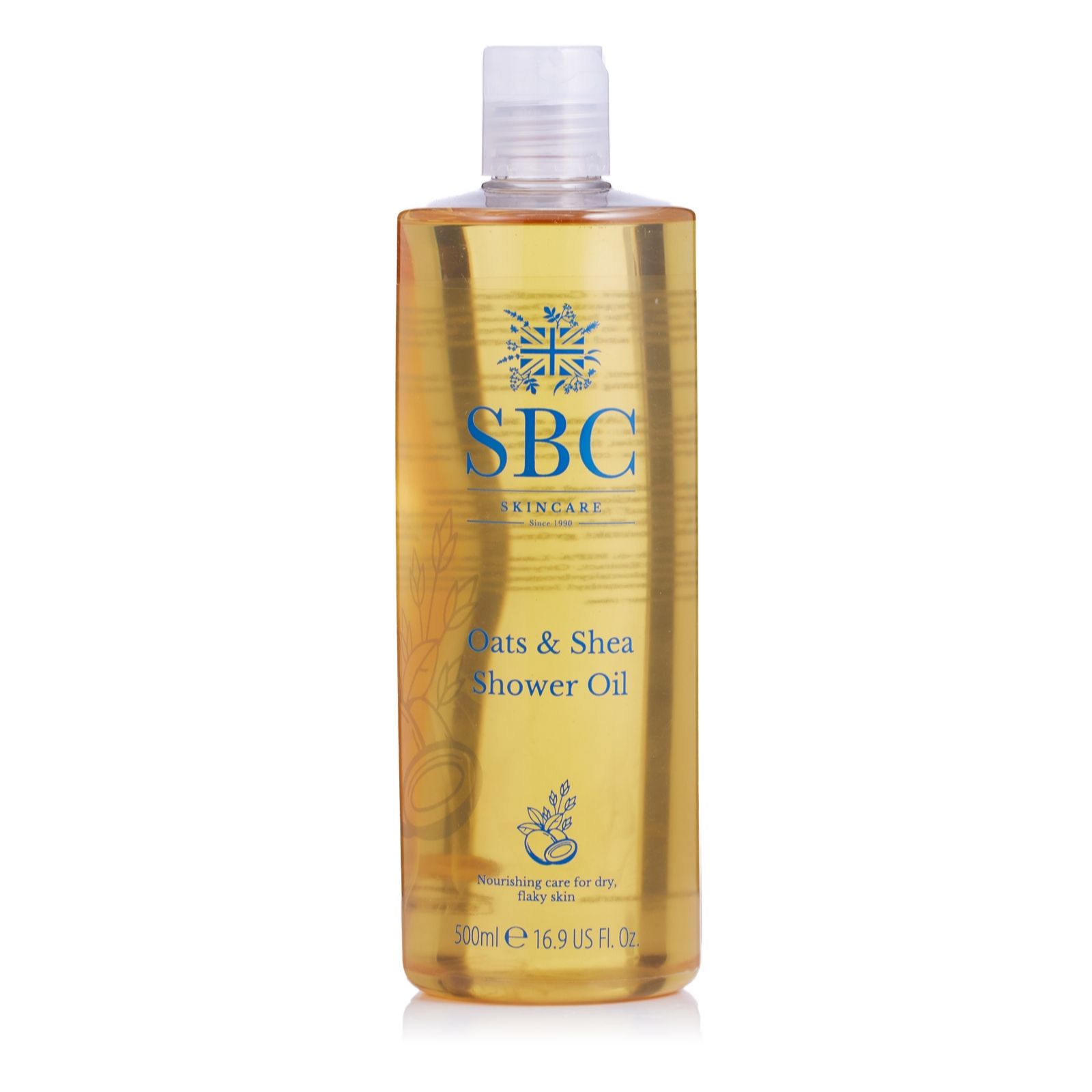 SBC Oats & Shea Nourishing Shower Oil 500ml