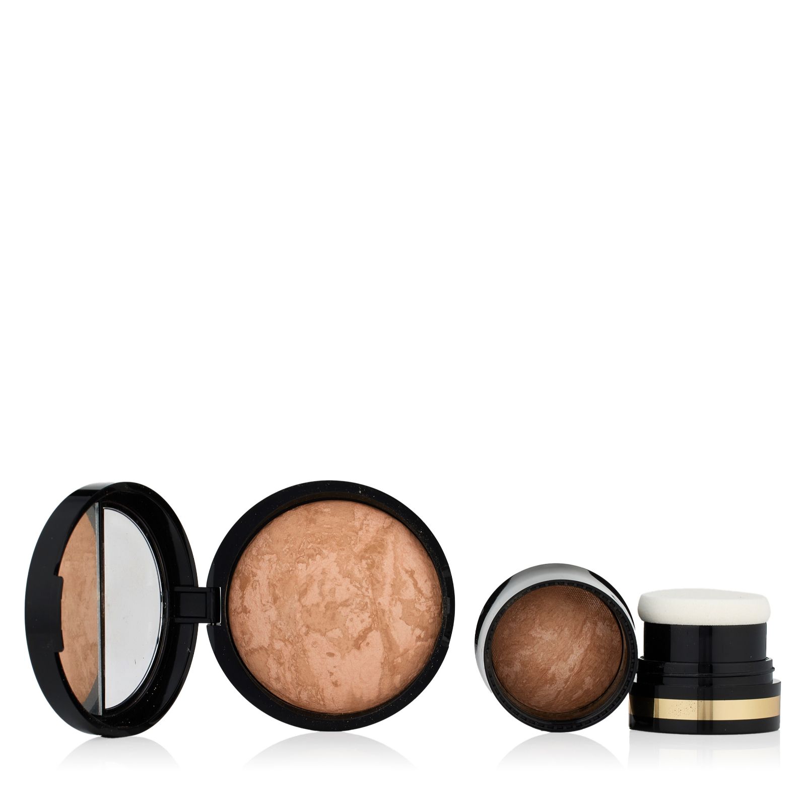 Laura Geller Balance-n-Glow Baked Foundation Home & Away Duo