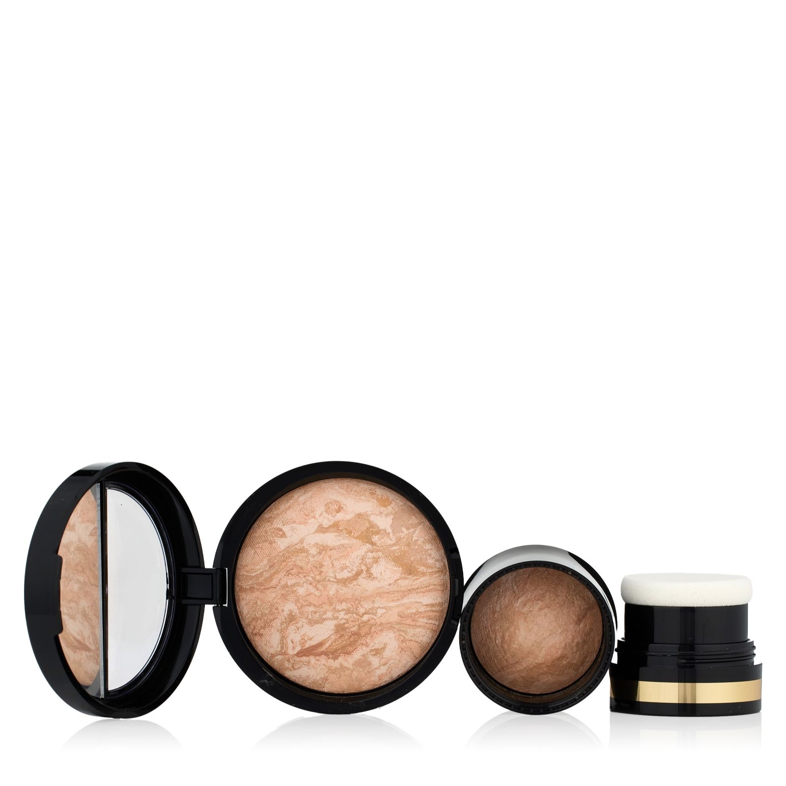 Laura Geller Balance-n-Glow Baked Foundation Home & Away Duo