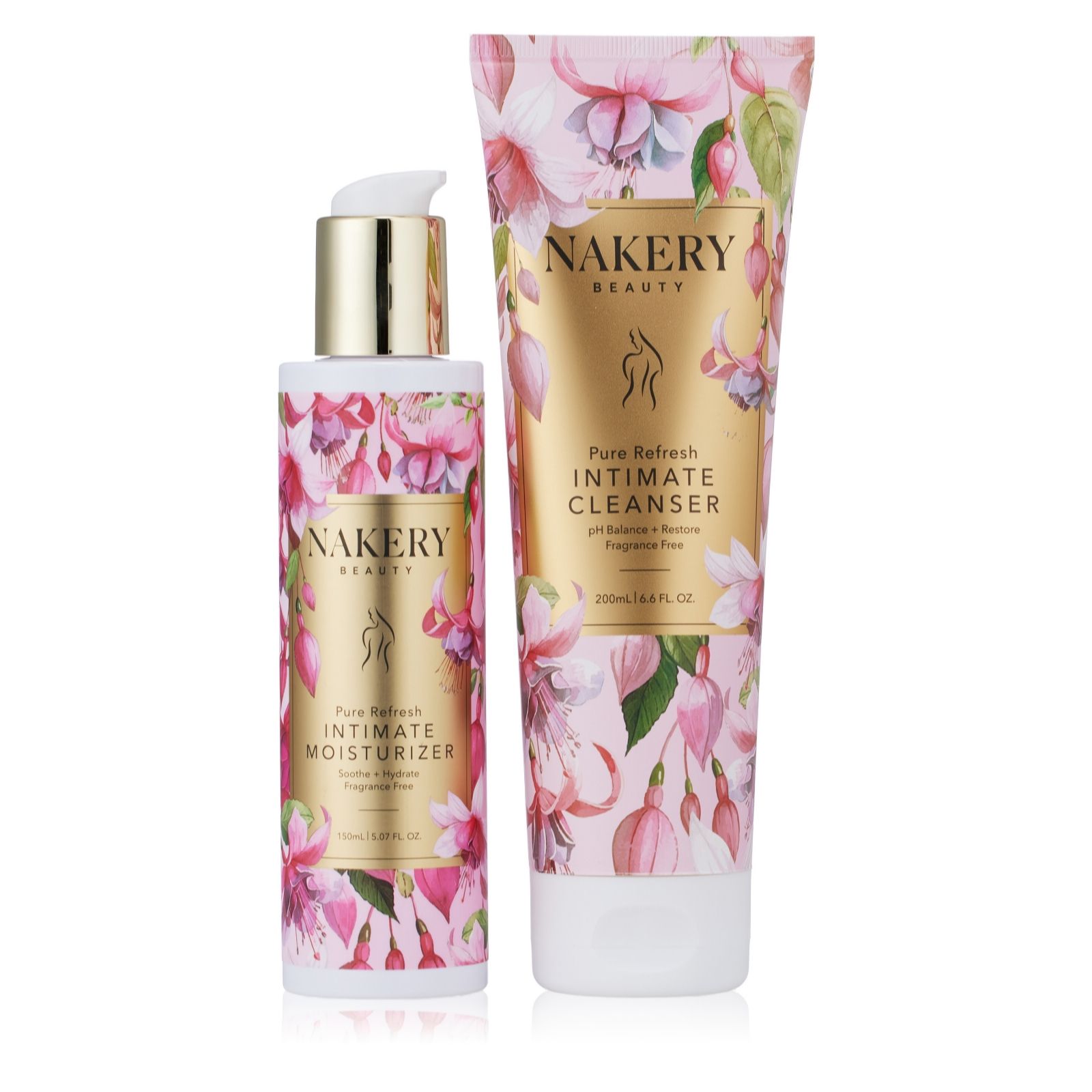 Nakery Beauty Pure Refresh Intimate Duo