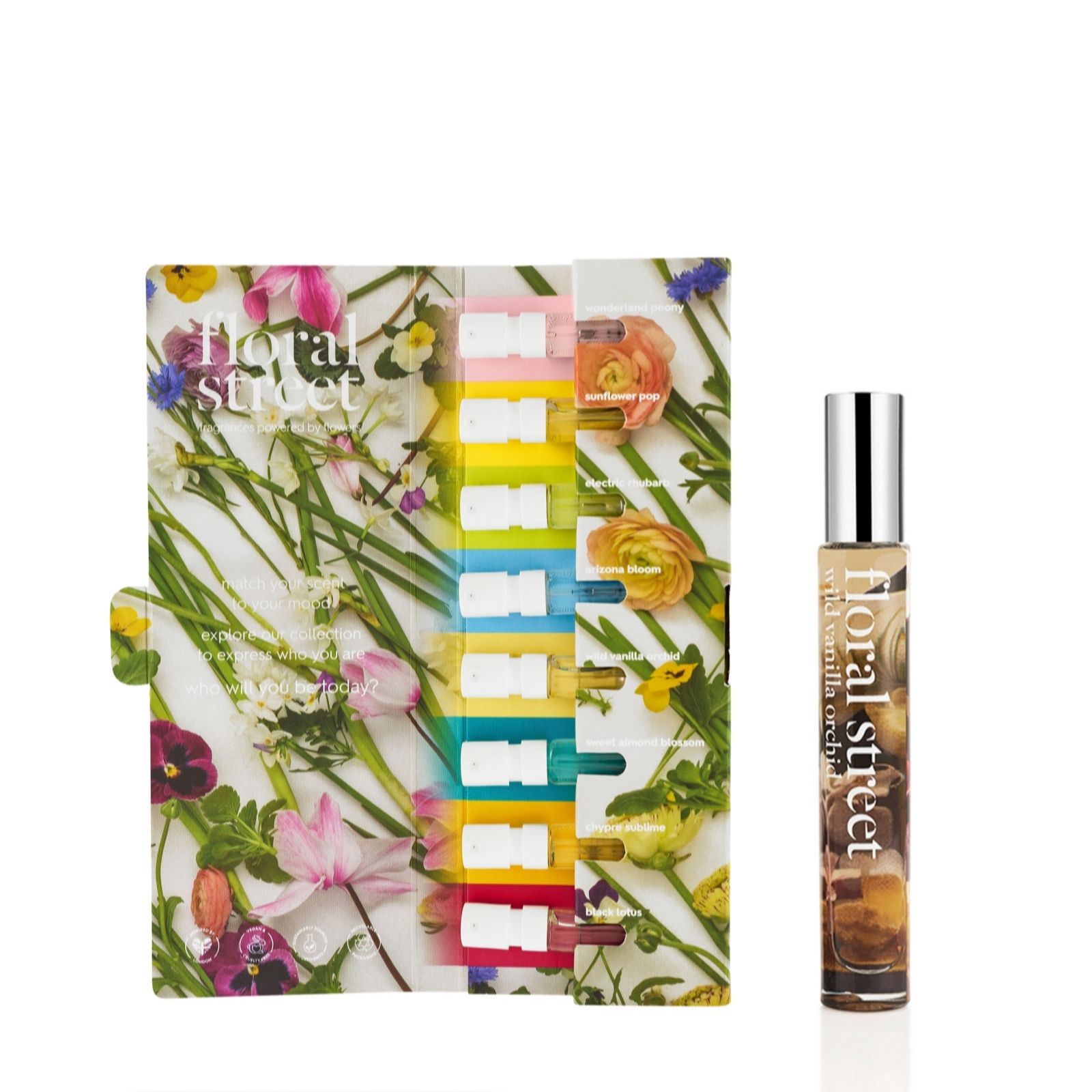 Floral Street Wild Vanilla Orchid 10ml & 8 Piece Discovery Set