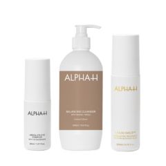 Alpha-H Supersize Cleanse & Glow 3 Piece Collection
