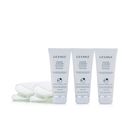 Liz Earle Cleanse & Polish Relaxing Edition Trio