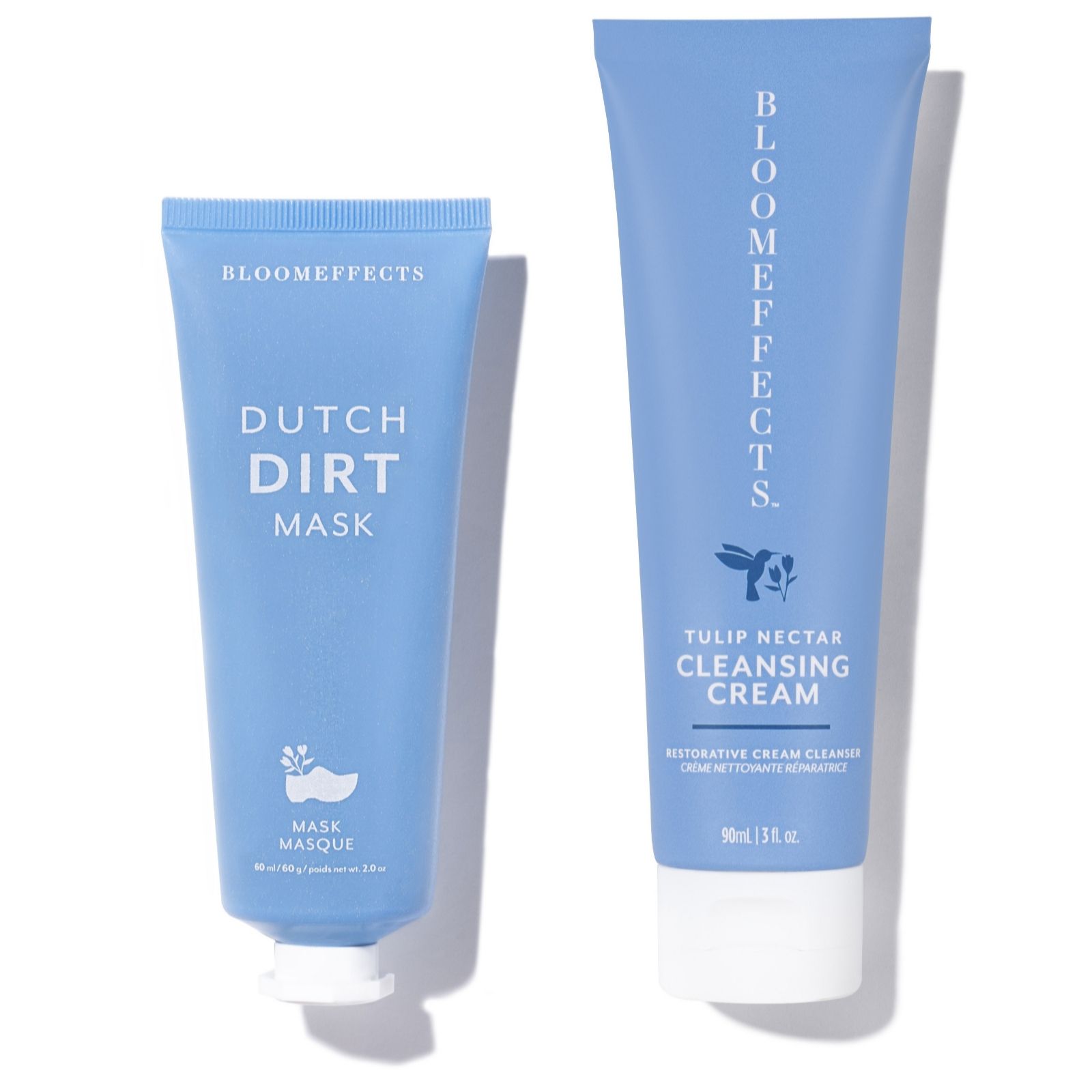 Bloomeffects Tulip Nectar Cleansing Cream & Dirt Mask Set