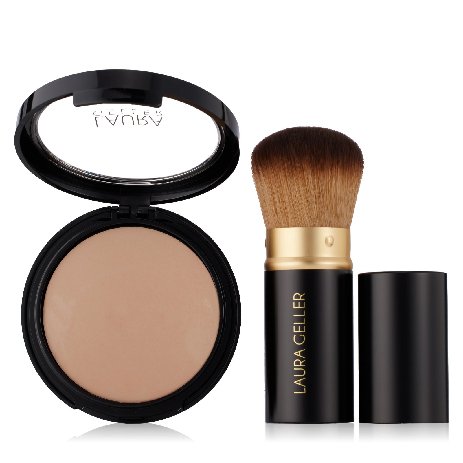 Laura Geller Double Take Foundation & Kabuki Brush