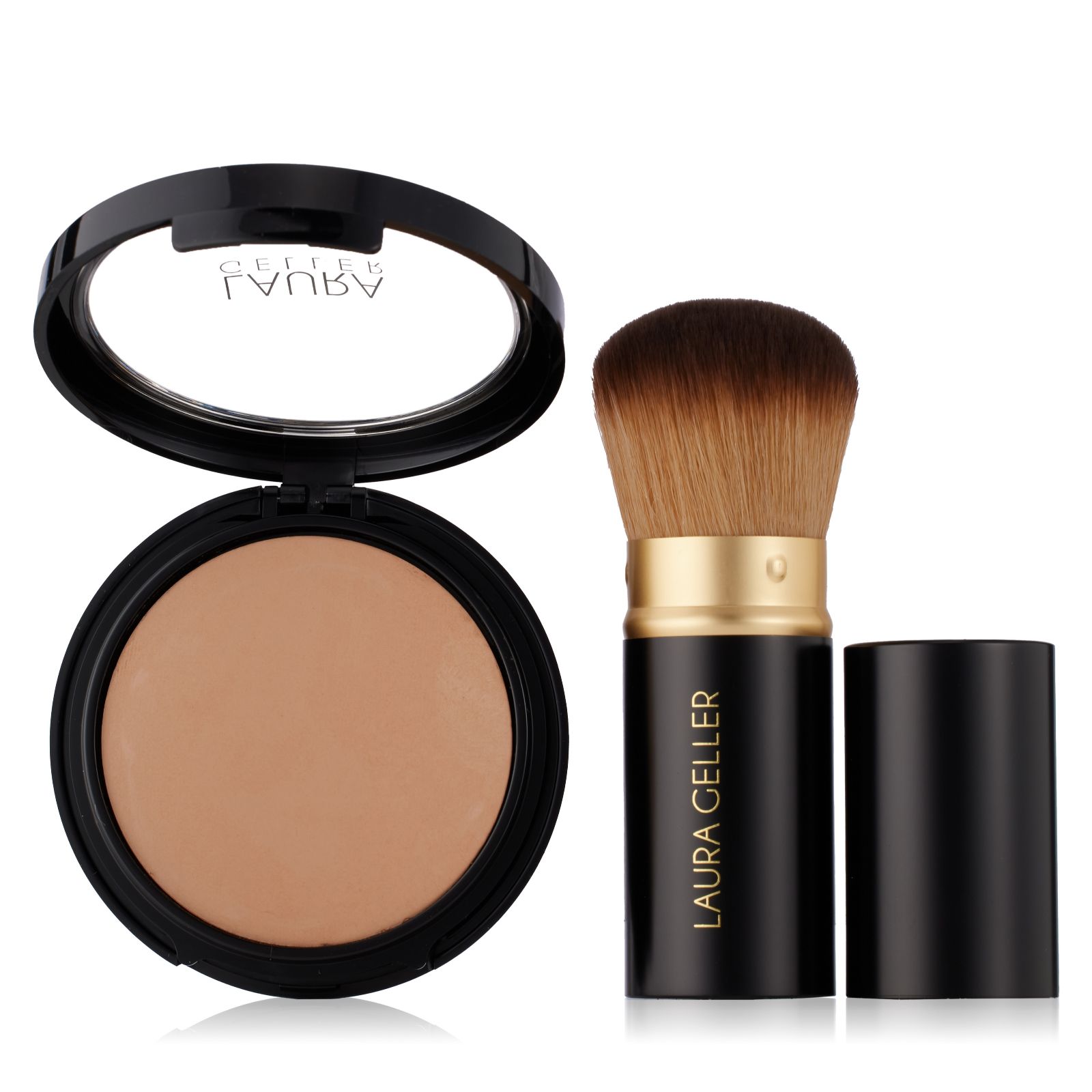Laura Geller Double Take Foundation & Kabuki Brush